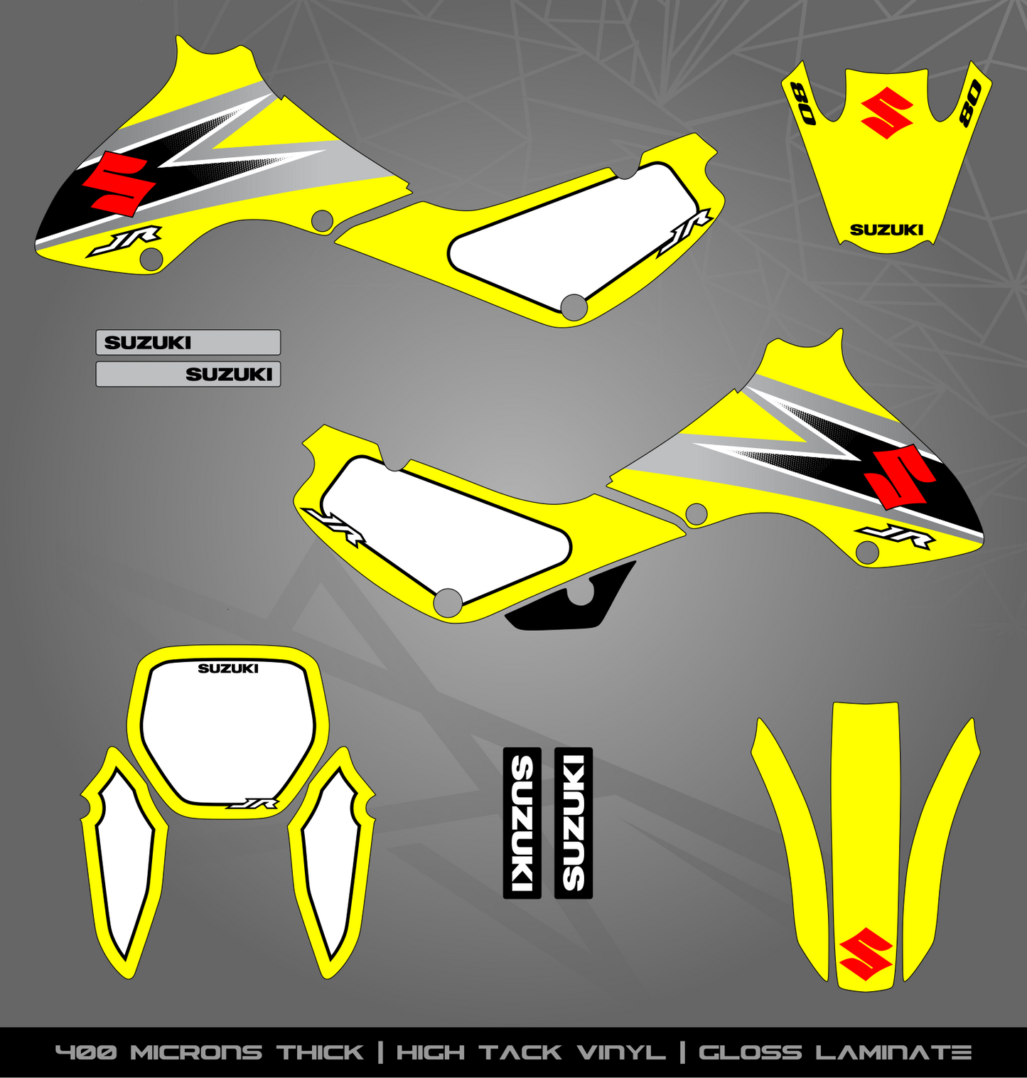 Full Sticker Kit for Suzuki JR 80