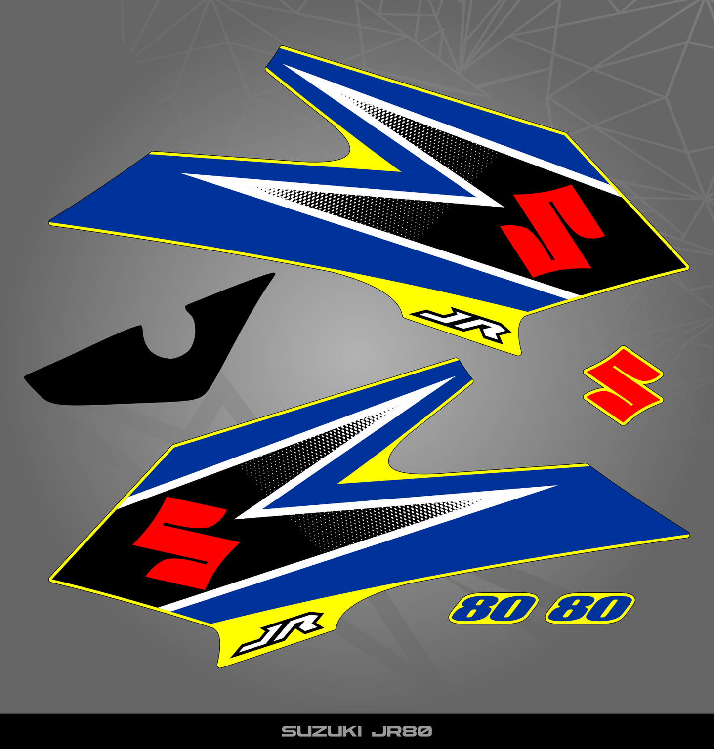 Partial Sticker Kit for Suzuki JR 80