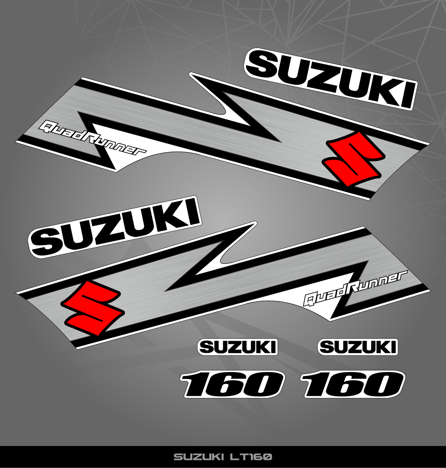 Partial Sticker Kit for Suzuki LT 160
