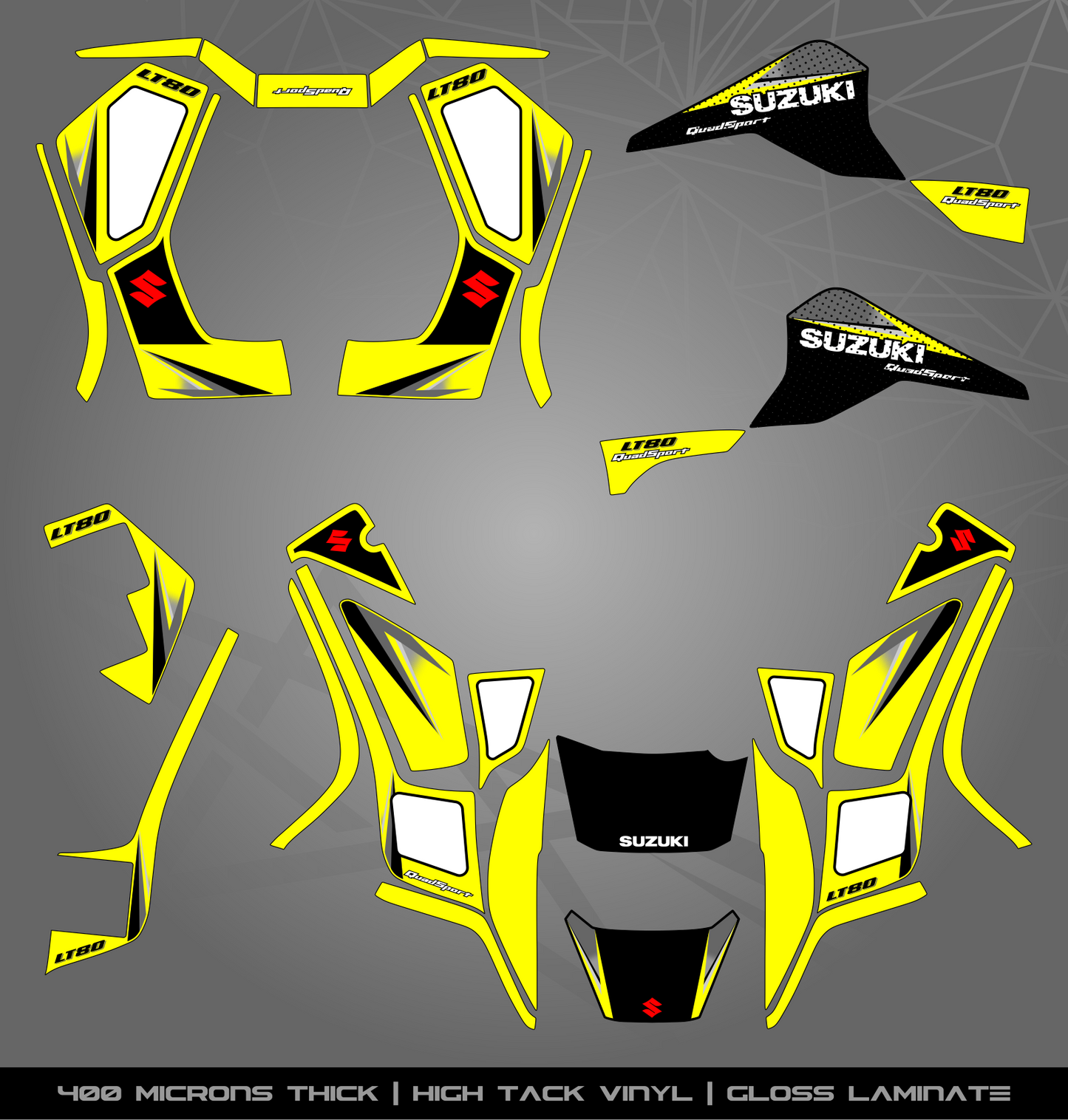 Full Sticker Kit for Suzuki LT 80
