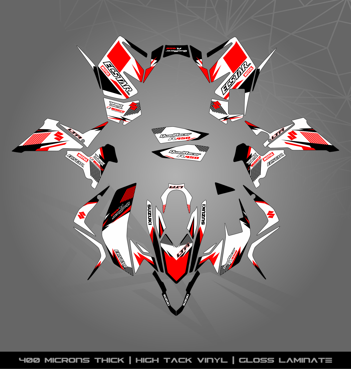 Full Sticker Kit for Suzuki LTR 450