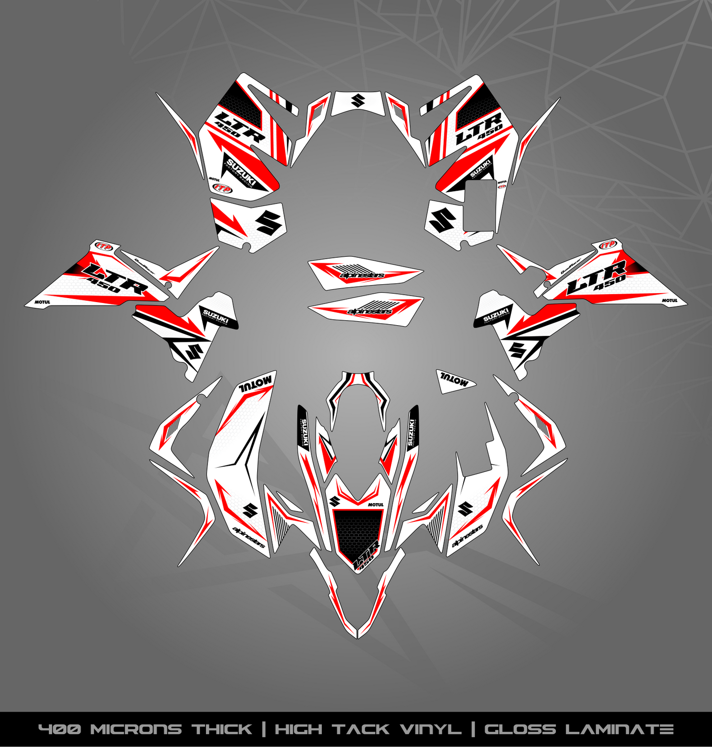 Full Sticker Kit for Suzuki LTR 450