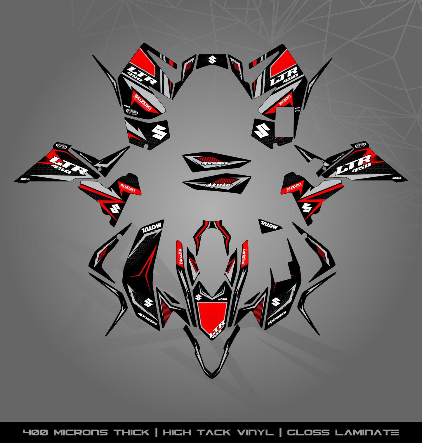 Full Sticker Kit for Suzuki LTR 450