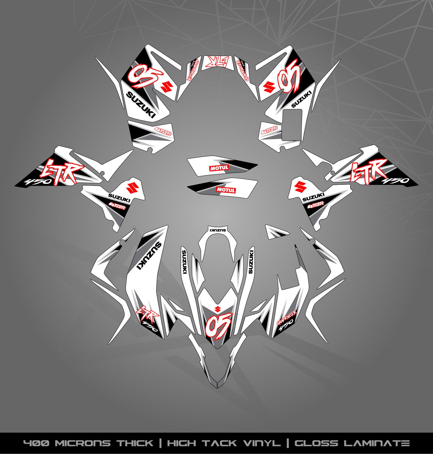 Full Sticker Kit for Suzuki LTR 450