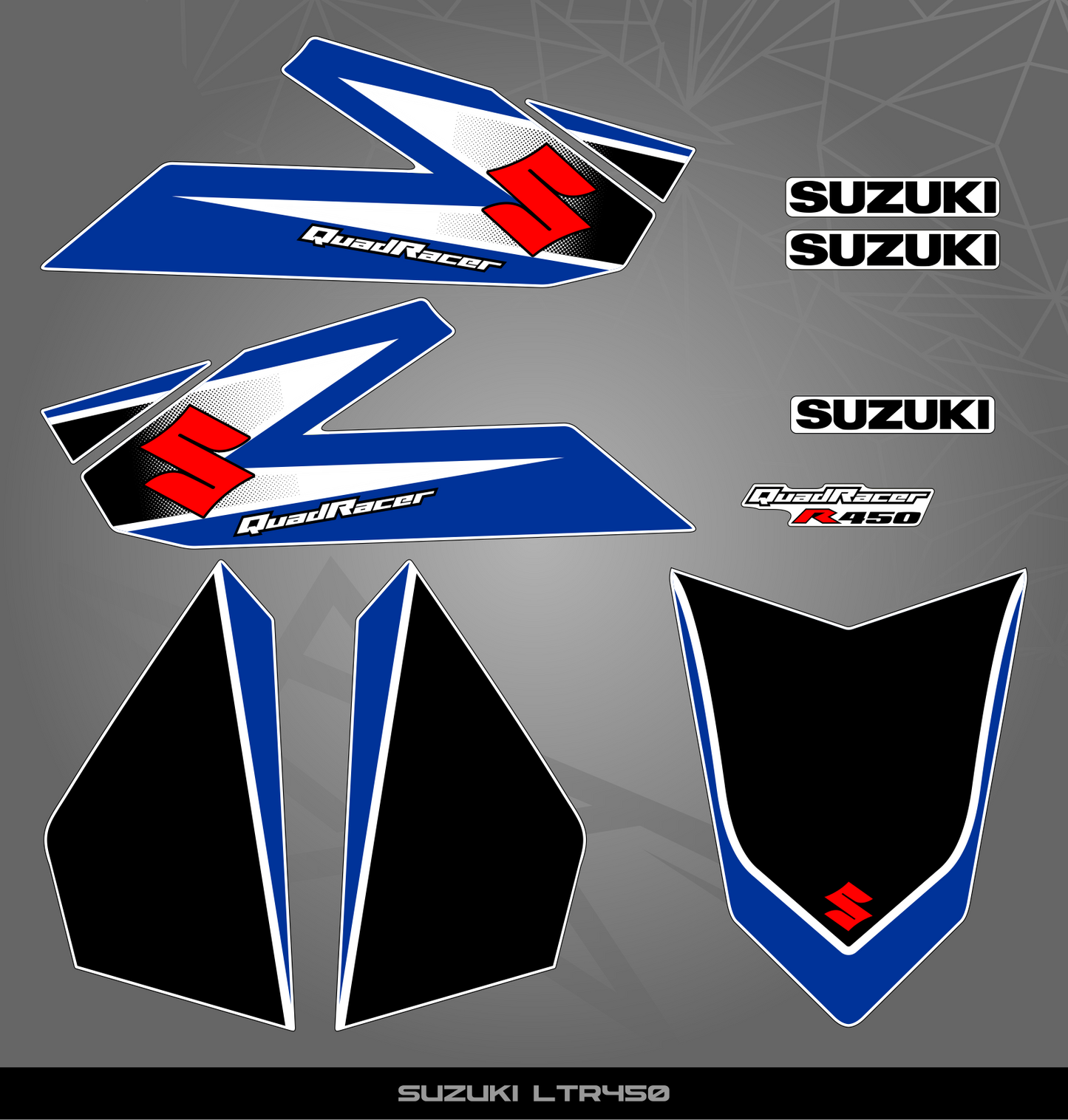 Partial Sticker Kit for Suzuki LTR 450