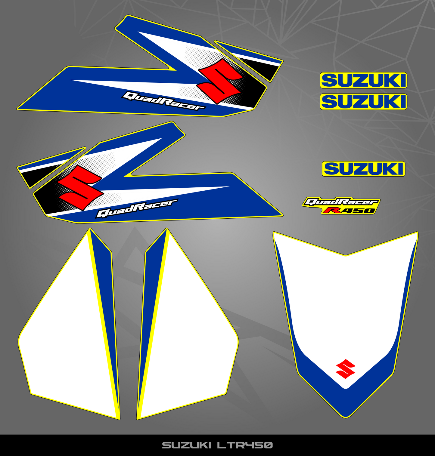 Partial Sticker Kit for Suzuki LTR 450