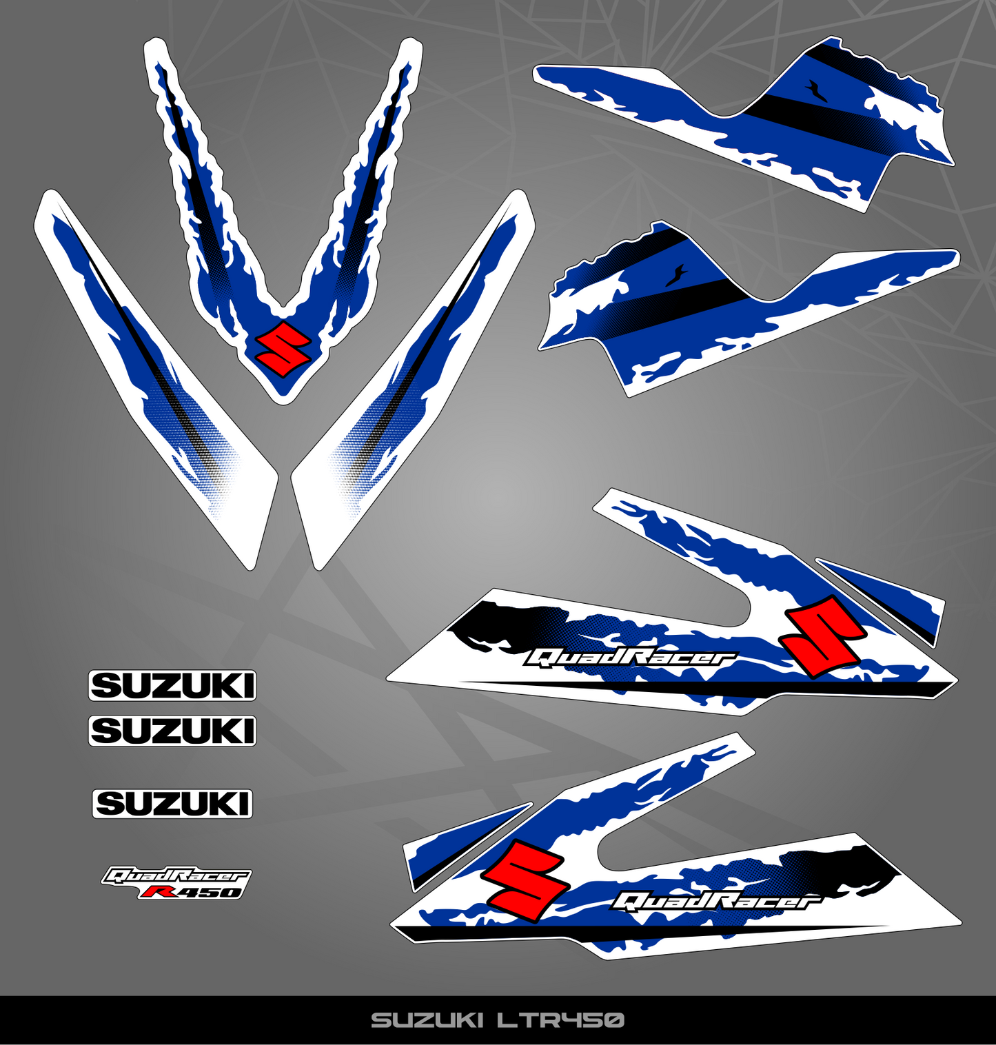 Partial Sticker Kit for Suzuki LTR 450