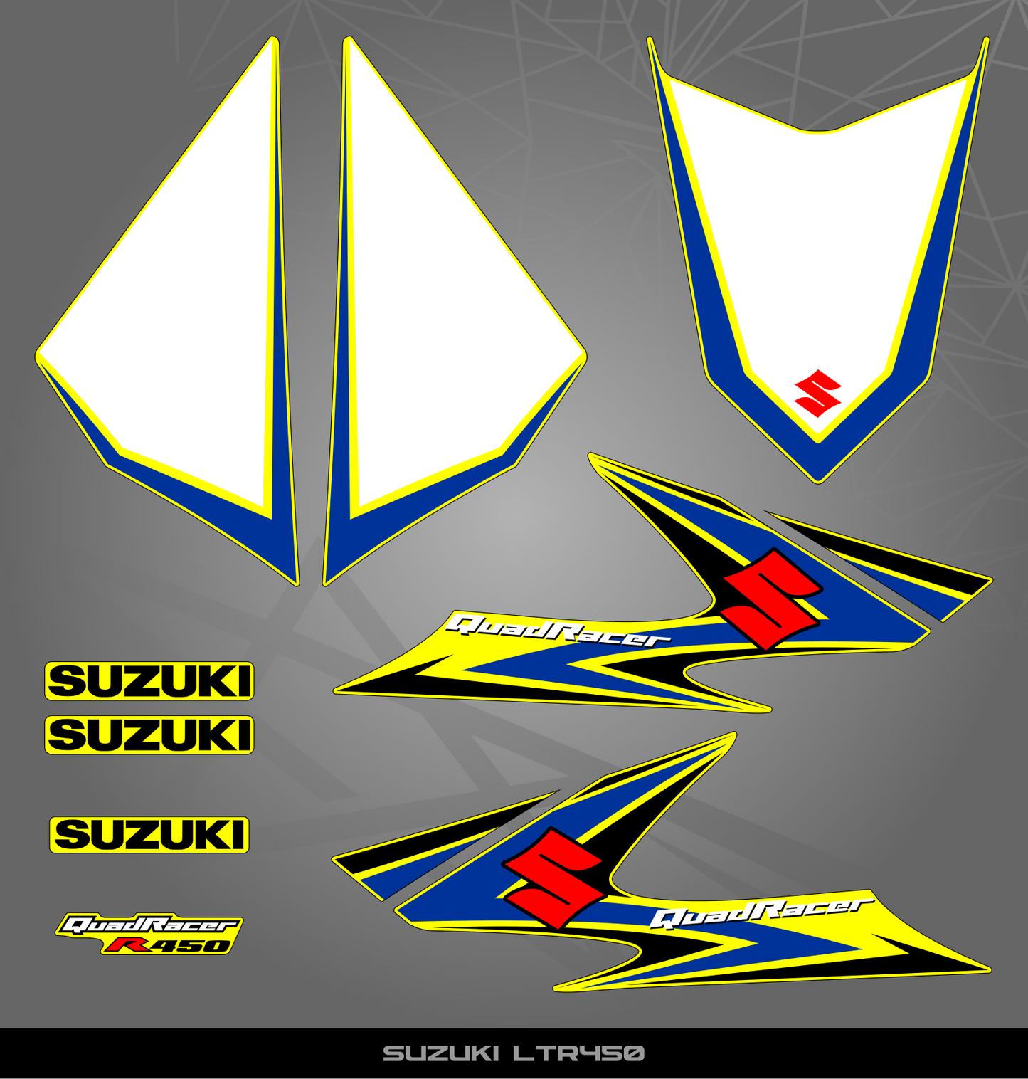 Partial Sticker Kit for Suzuki LTR 450
