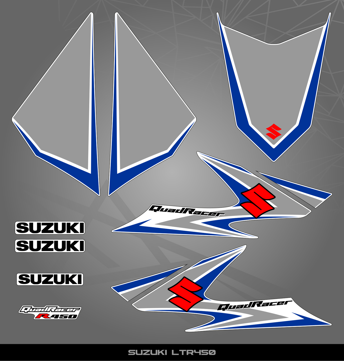 Partial Sticker Kit for Suzuki LTR 450