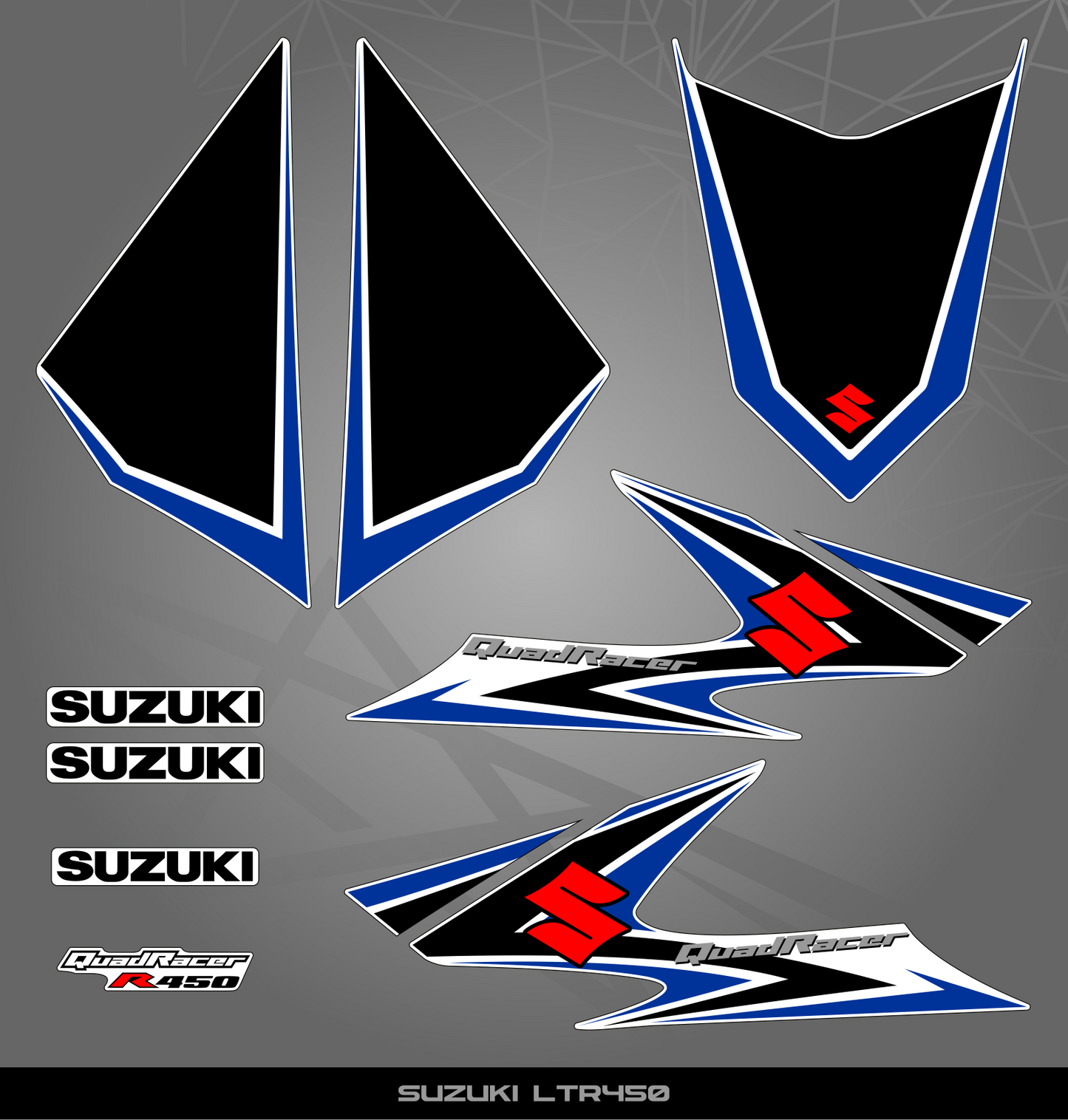 Partial Sticker Kit for Suzuki LTR 450