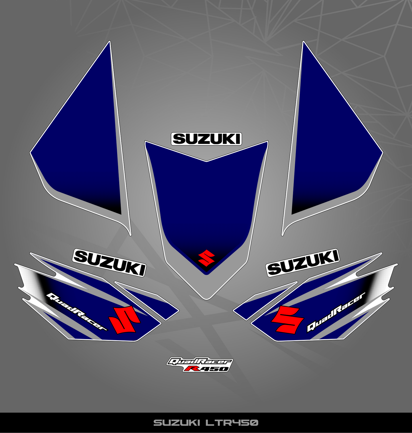 Partial Sticker Kit for Suzuki LTR 450