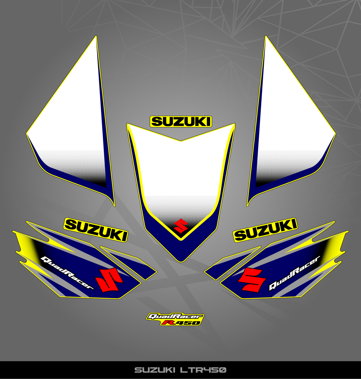 Partial Sticker Kit for Suzuki LTR 450