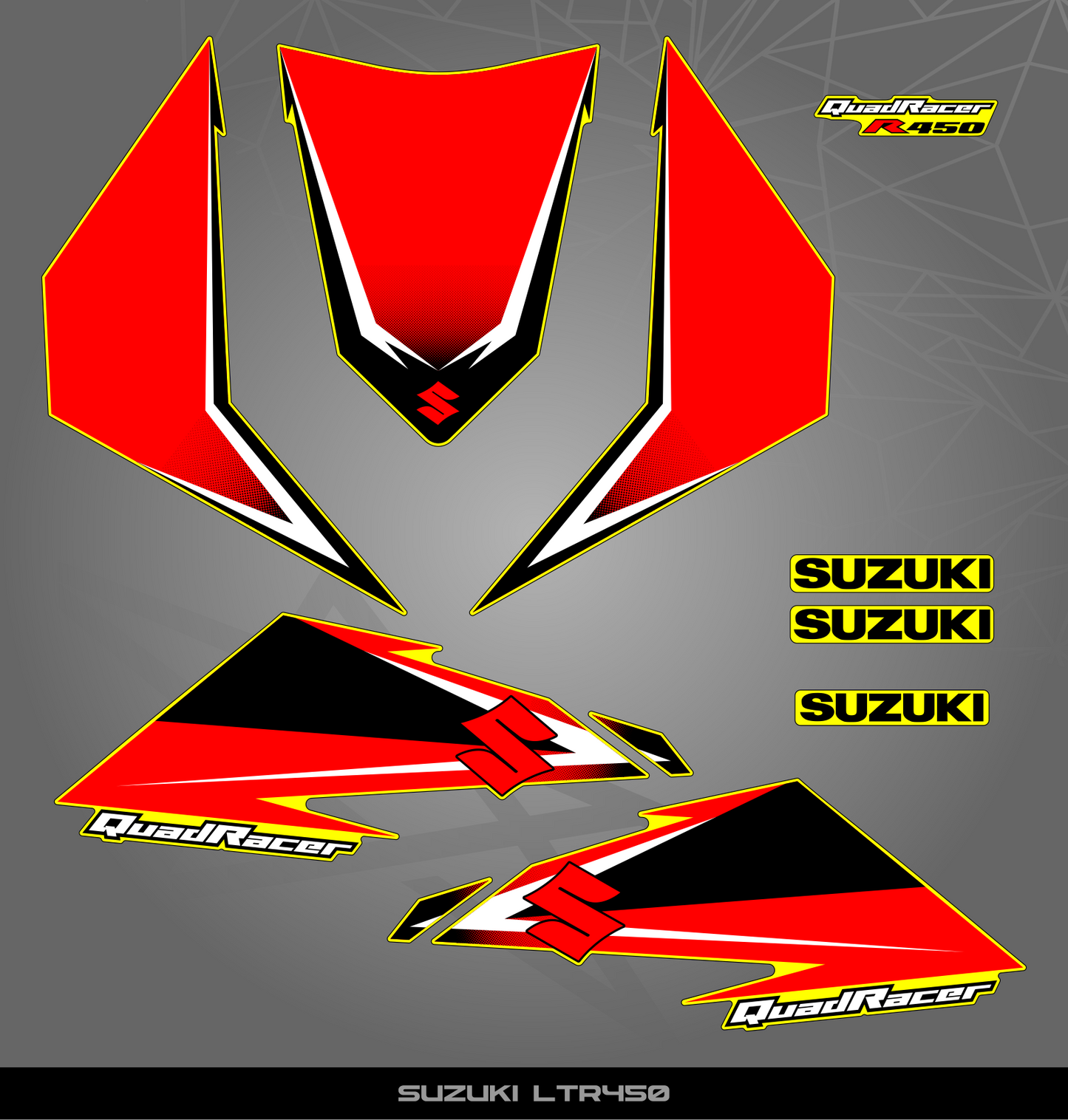 Partial Sticker Kit for Suzuki LTR 450