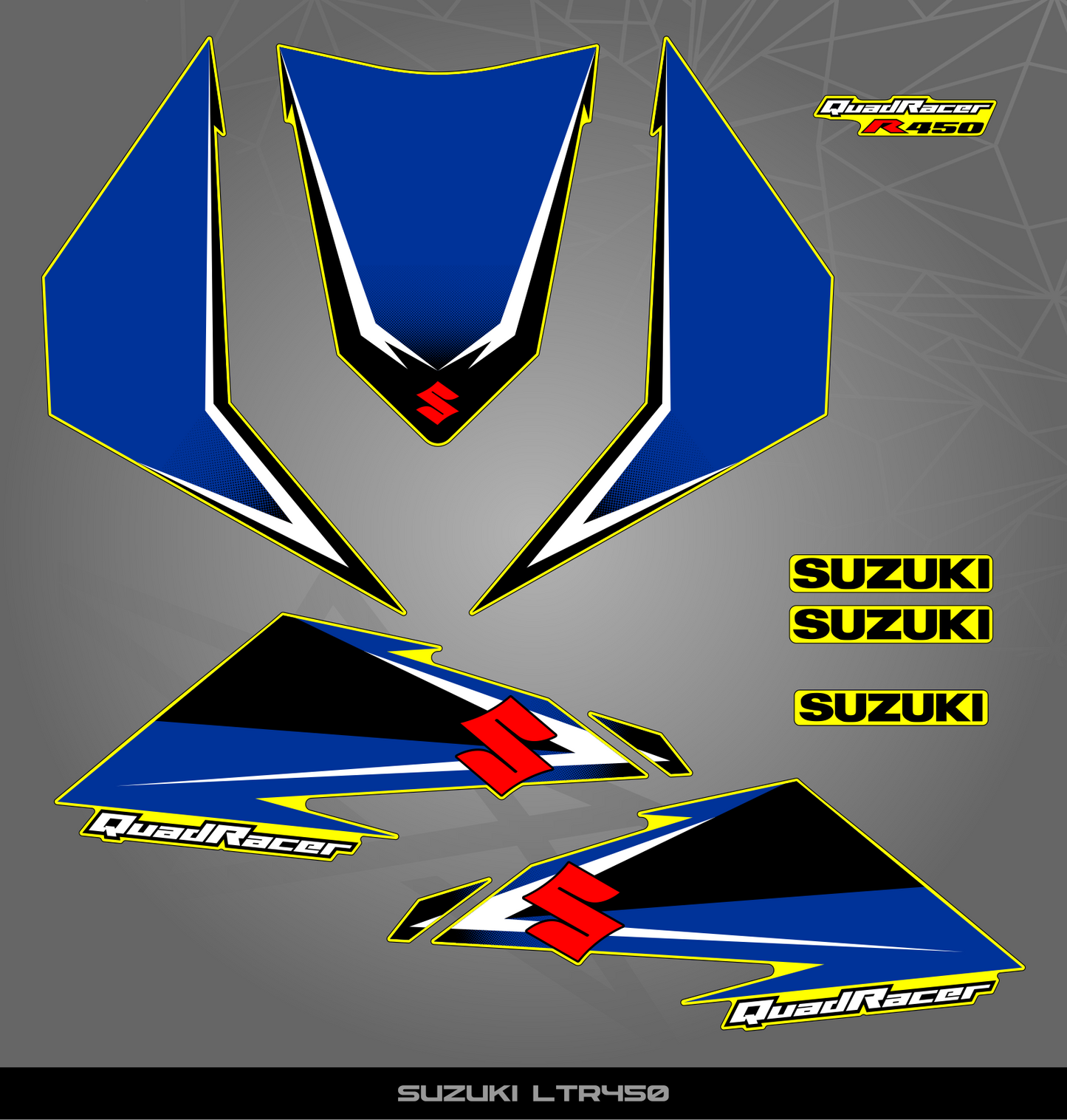 Partial Sticker Kit for Suzuki LTR 450