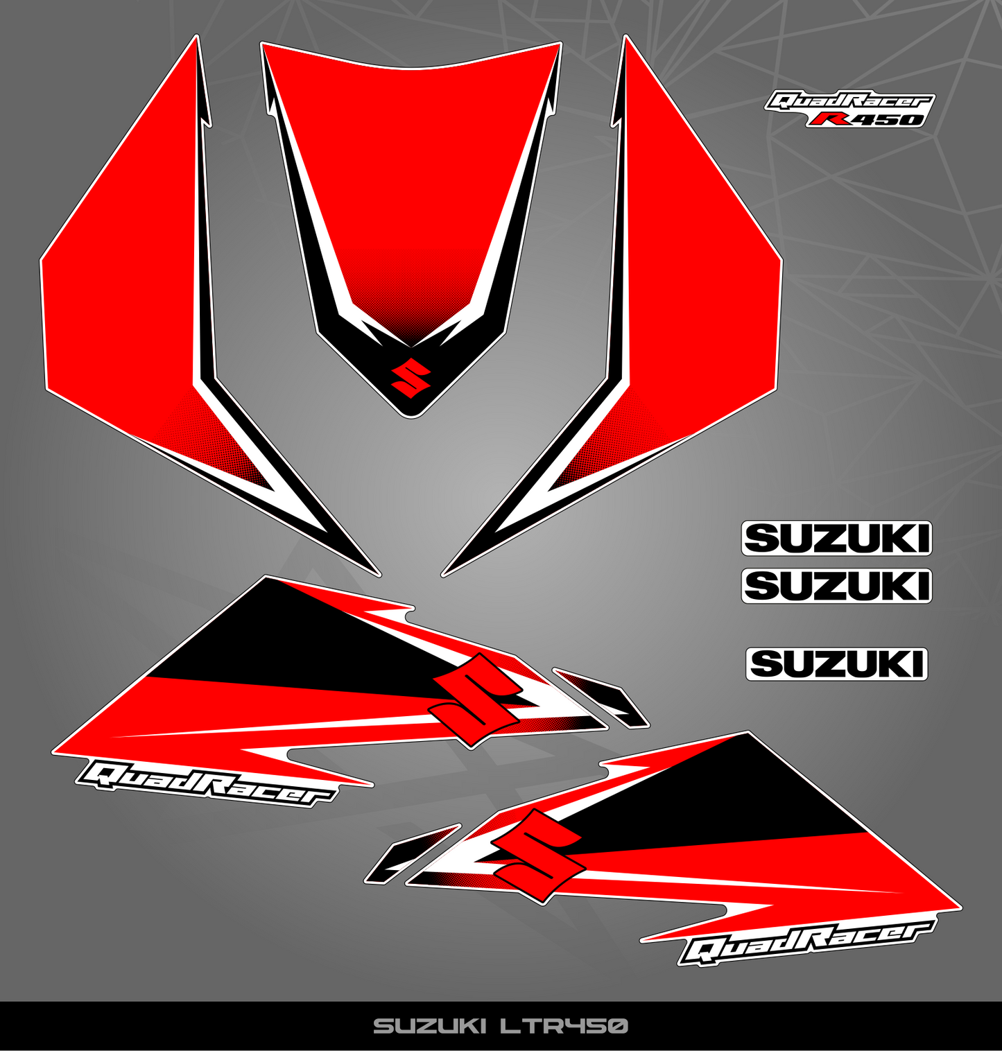 Partial Sticker Kit for Suzuki LTR 450