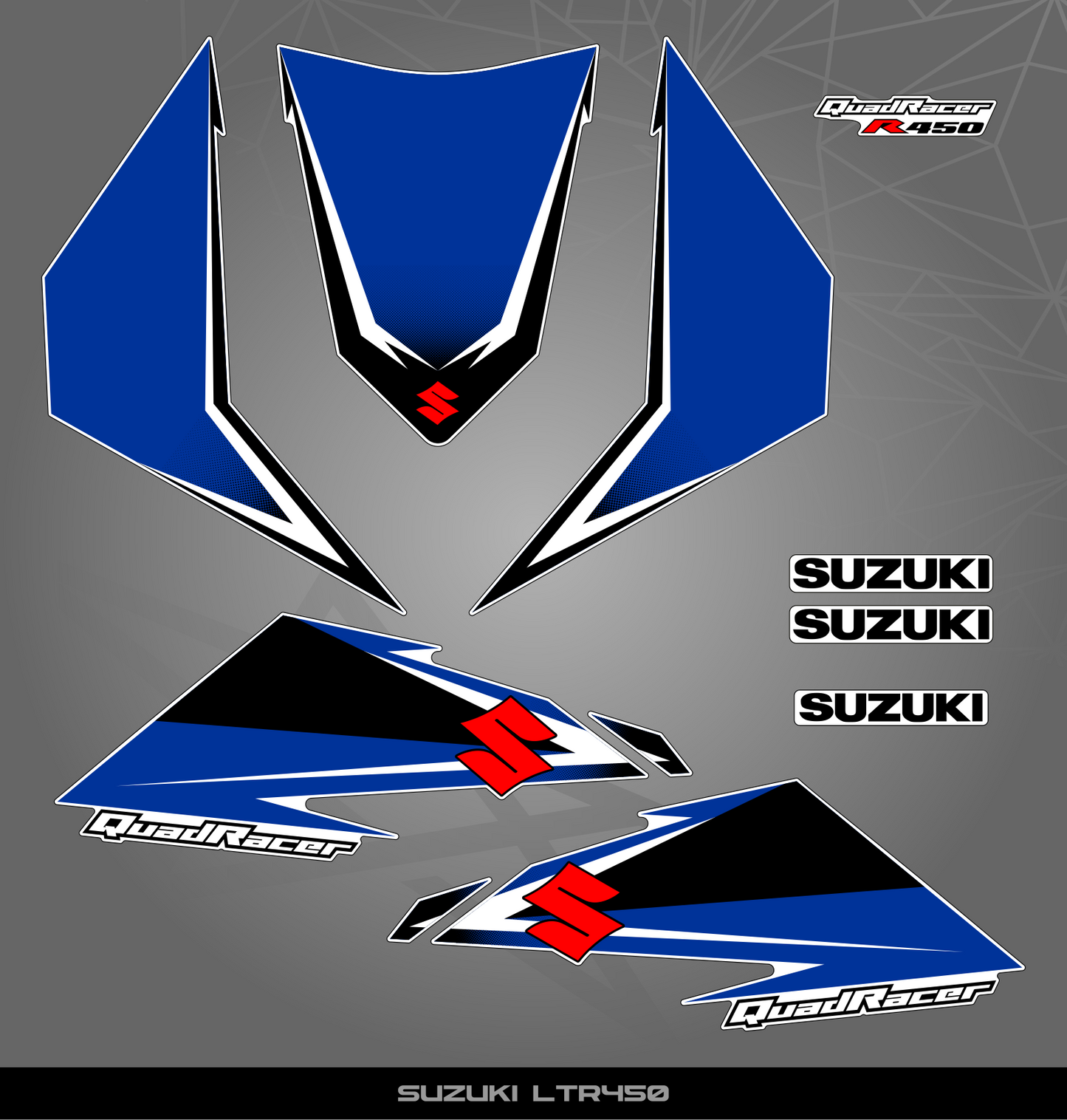 Partial Sticker Kit for Suzuki LTR 450