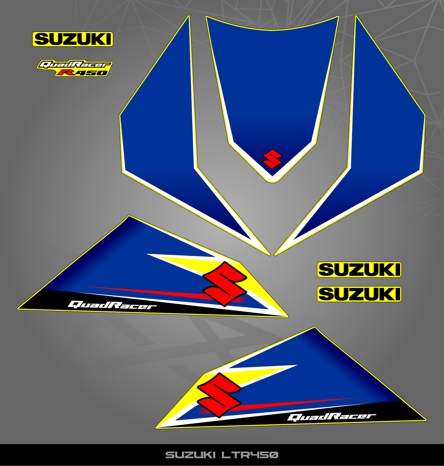 Partial Sticker Kit for Suzuki LTR 450