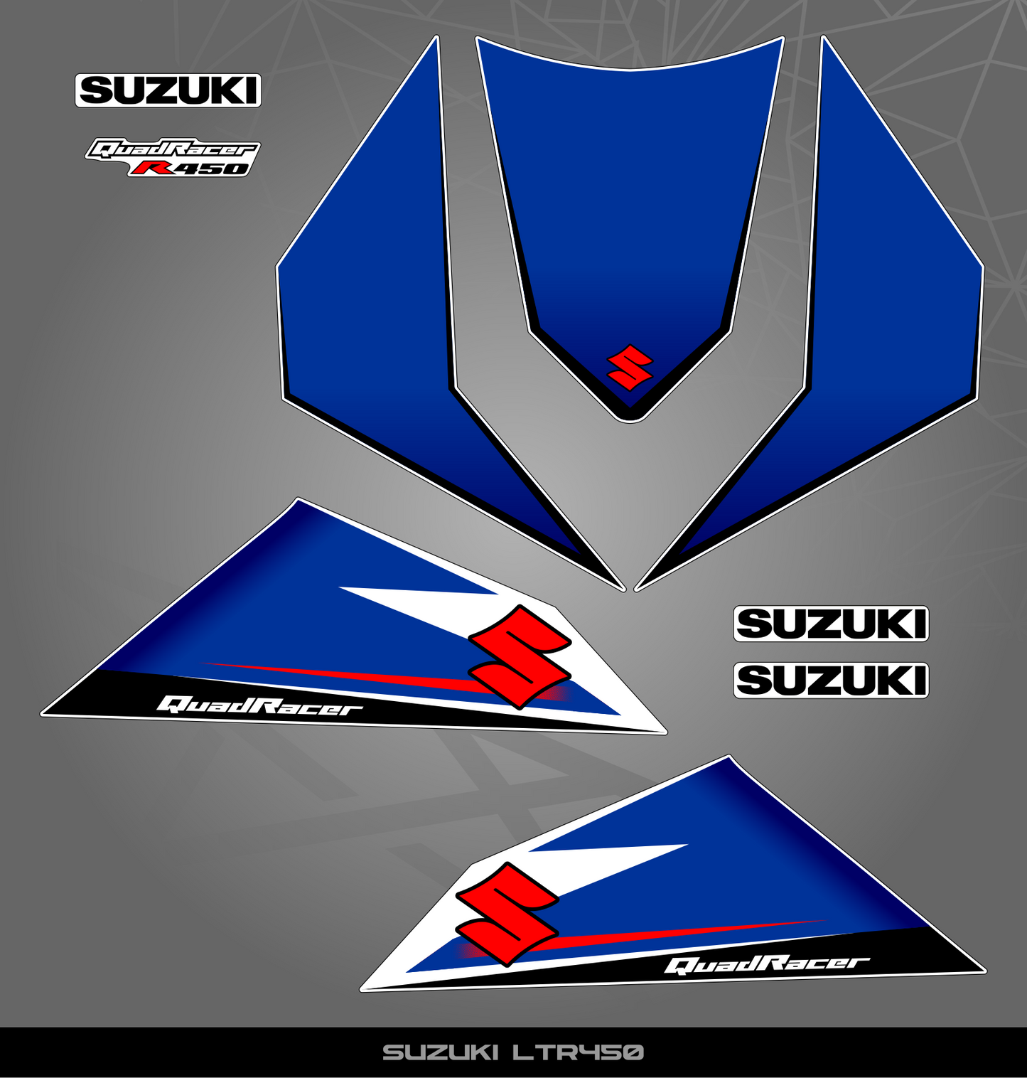 Partial Sticker Kit for Suzuki LTR 450