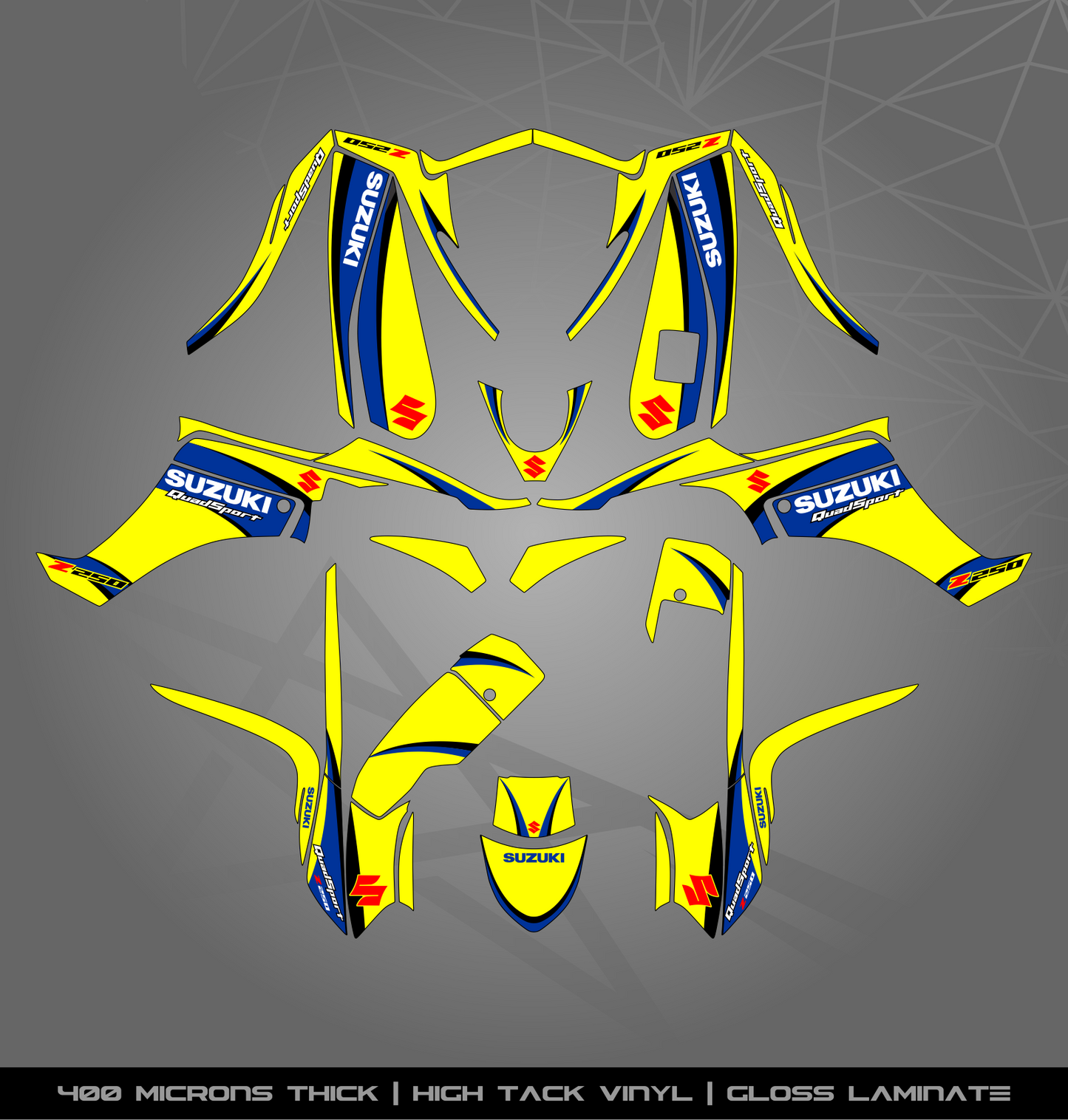 Full Sticker Kit for Suzuki LTZ 250