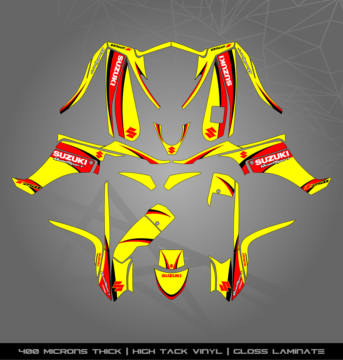 Full Sticker Kit for Suzuki LTZ 250
