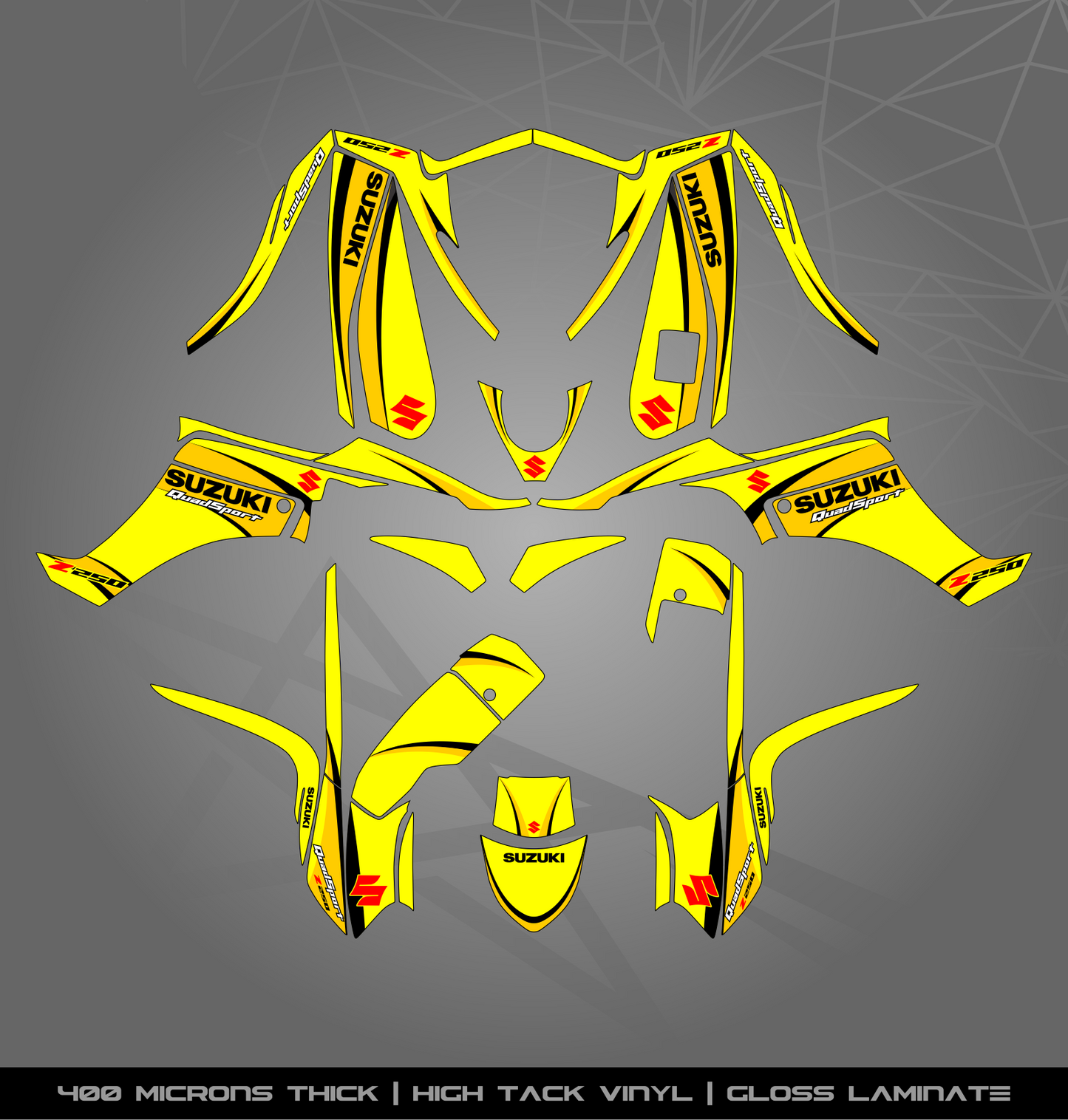 Full Sticker Kit for Suzuki LTZ 250