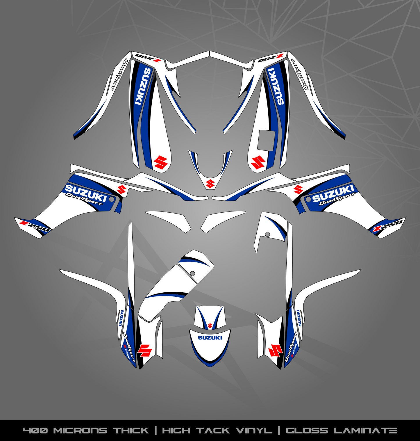 Full Sticker Kit for Suzuki LTZ 250
