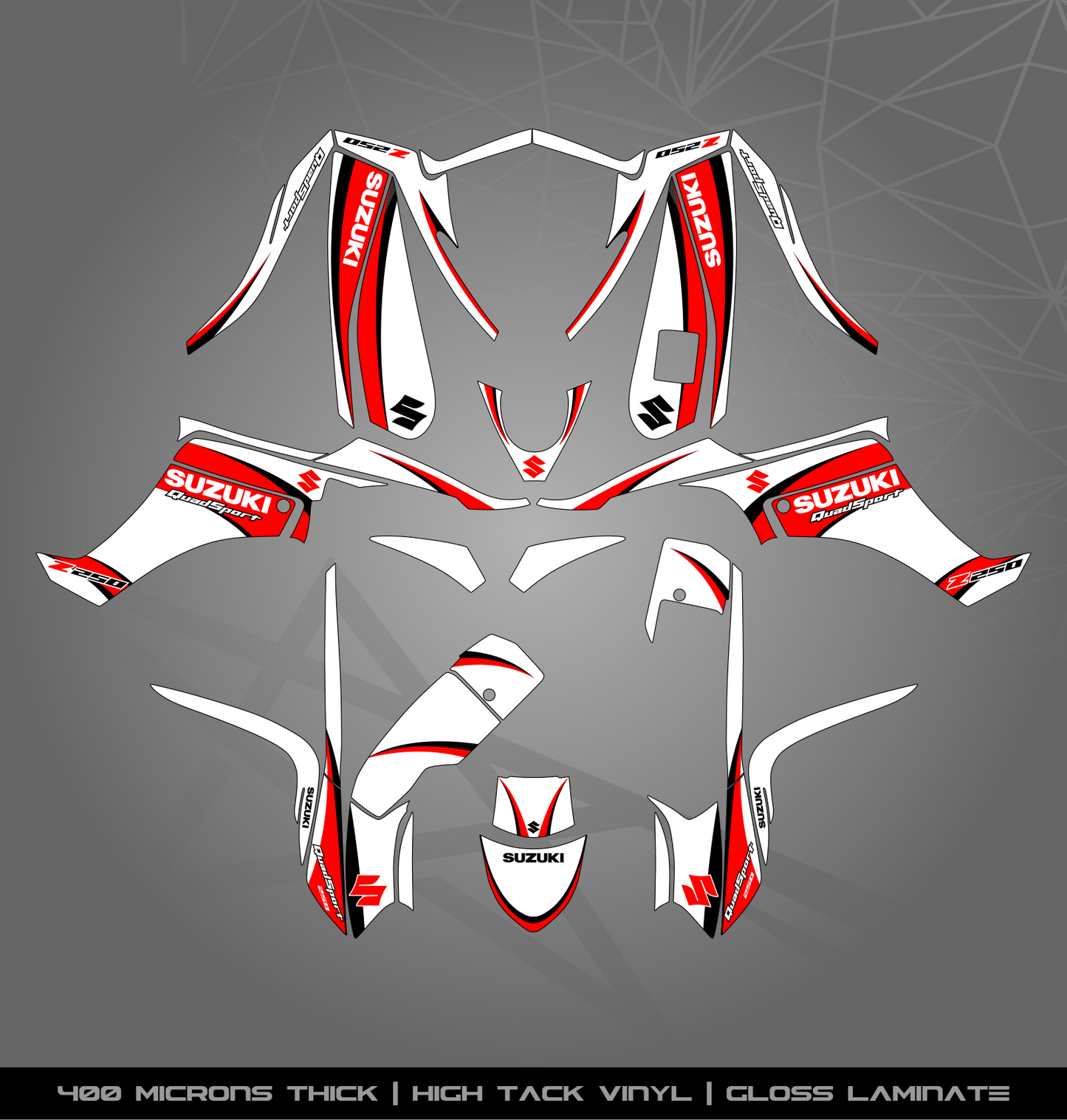 Full Sticker Kit for Suzuki LTZ 250