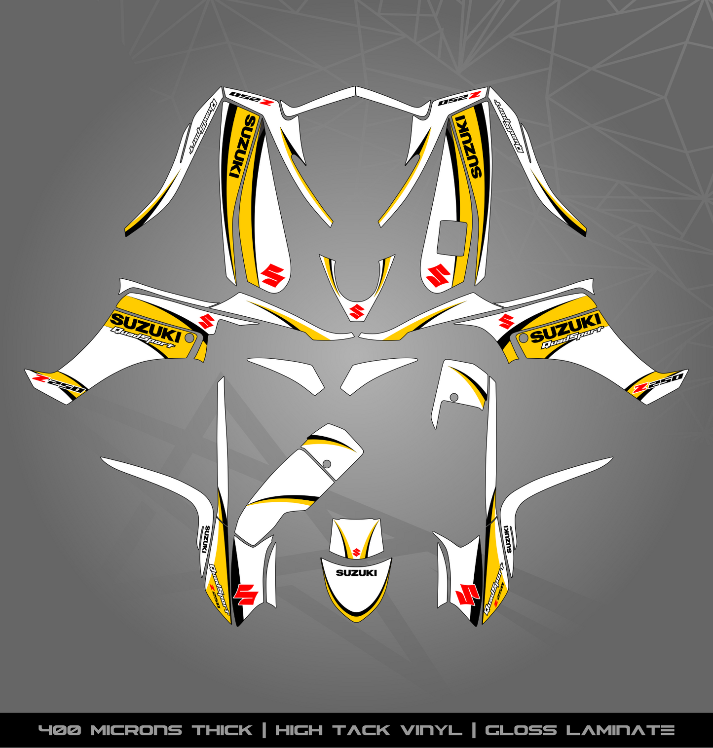 Full Sticker Kit for Suzuki LTZ 250