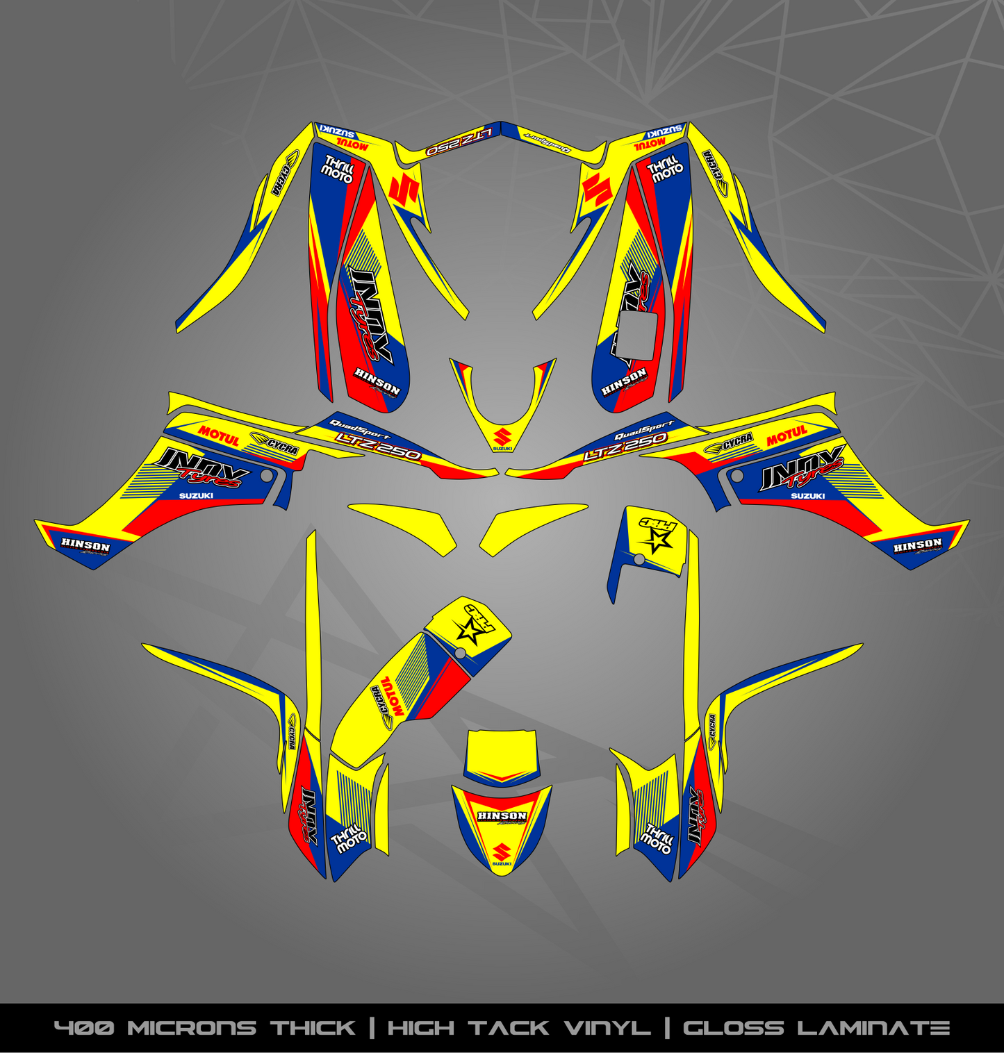 Full Sticker Kit for Suzuki LTZ 250