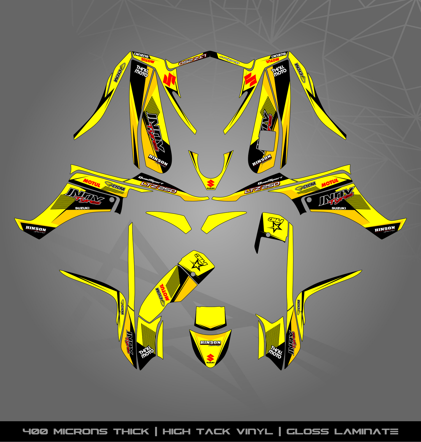 Full Sticker Kit for Suzuki LTZ 250