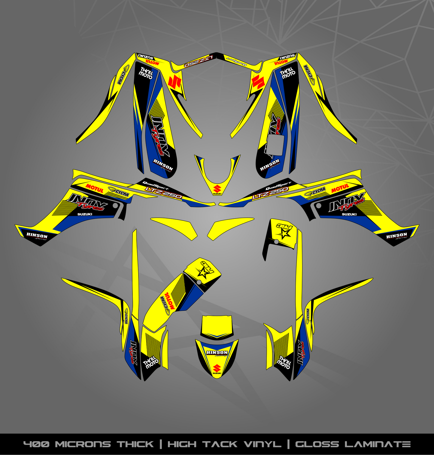 Full Sticker Kit for Suzuki LTZ 250