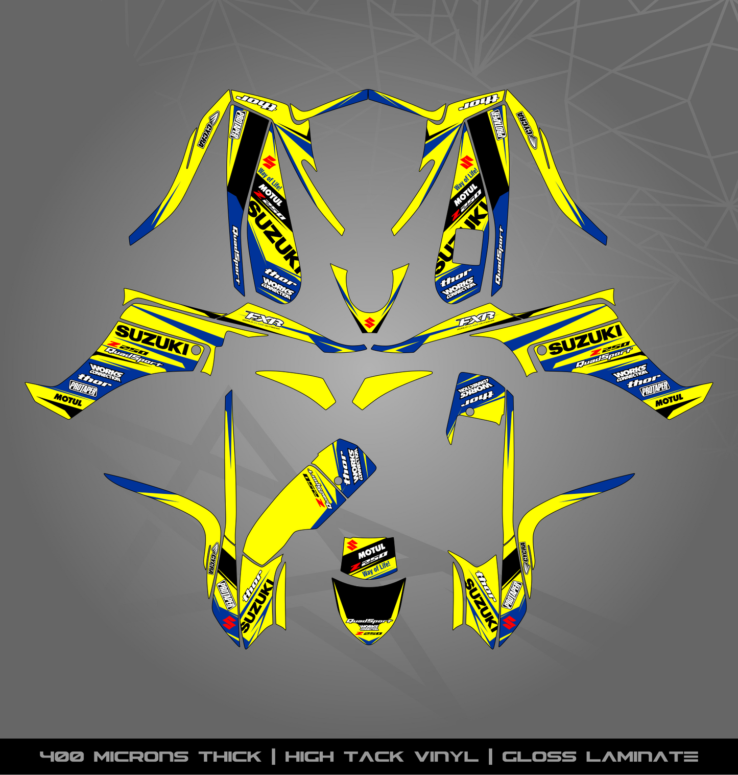 Full Sticker Kit for Suzuki LTZ 250