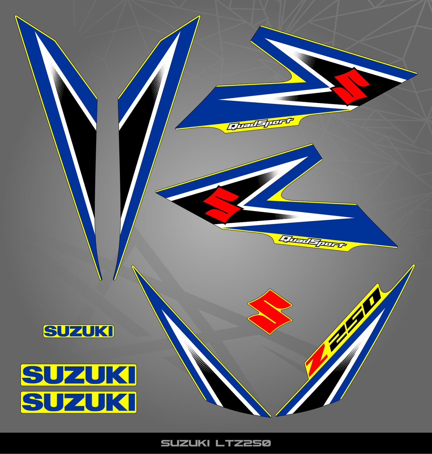 Partial Sticker Kit for Suzuki LTZ 250