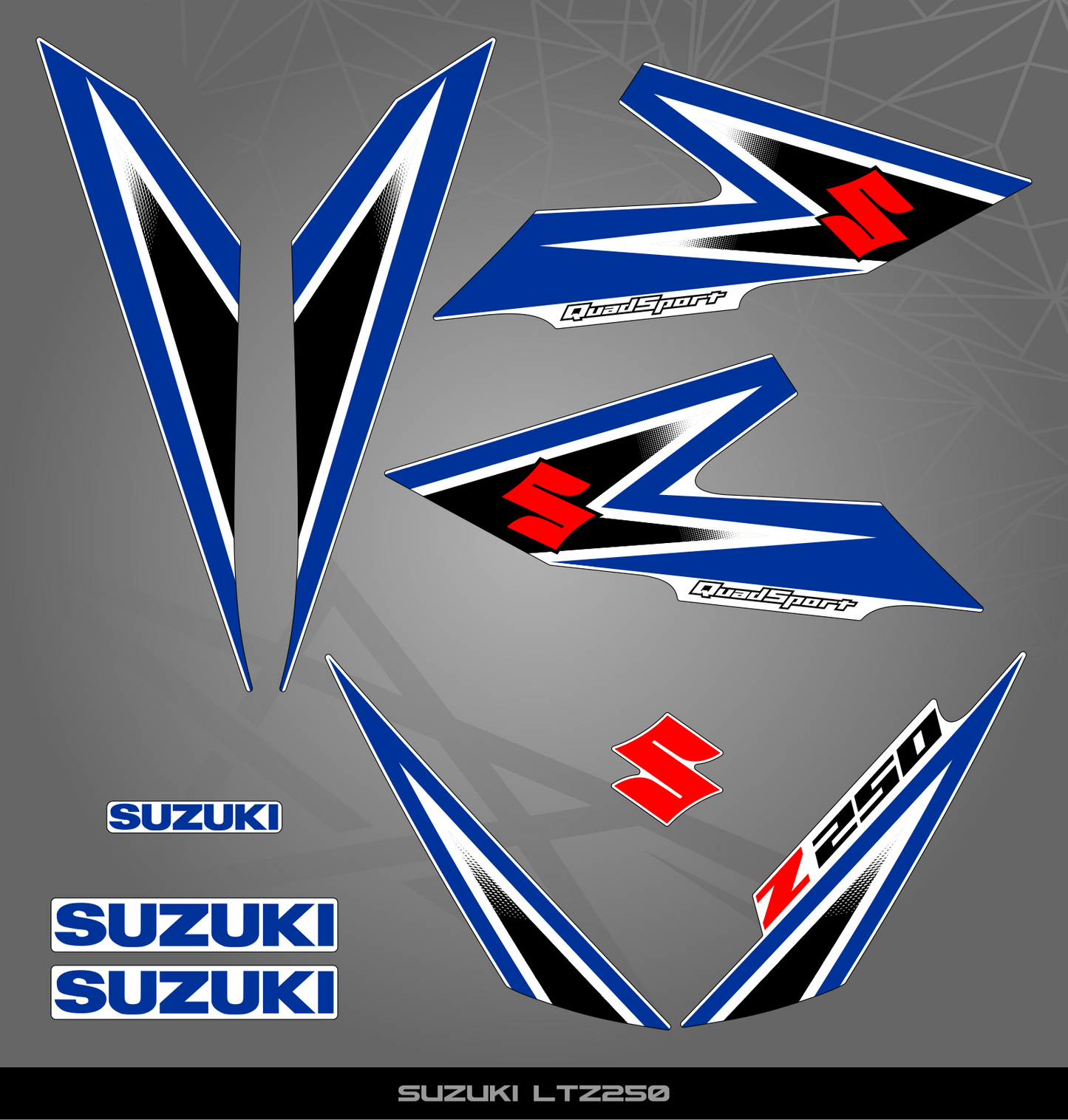 Partial Sticker Kit for Suzuki LTZ 250