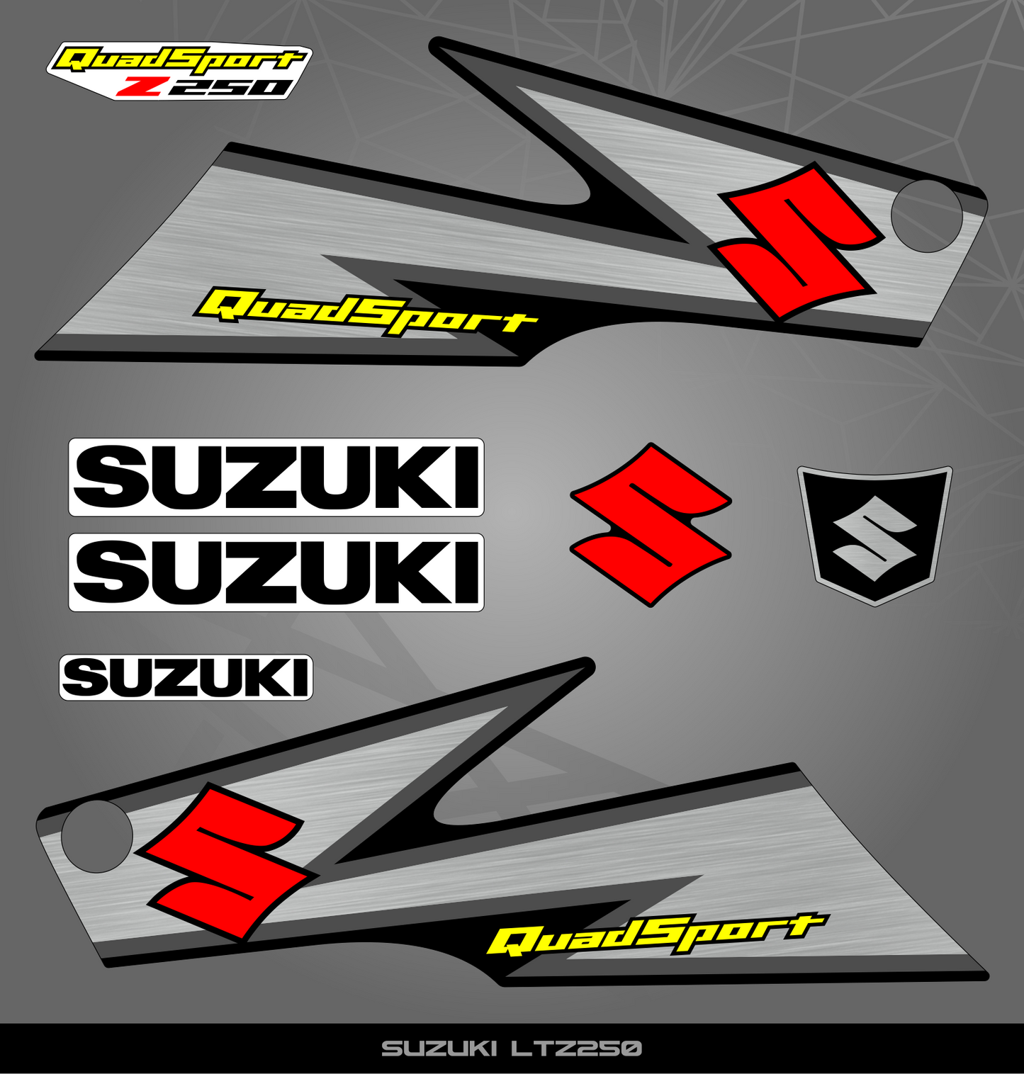 Partial Sticker Kit for Suzuki LTZ 250
