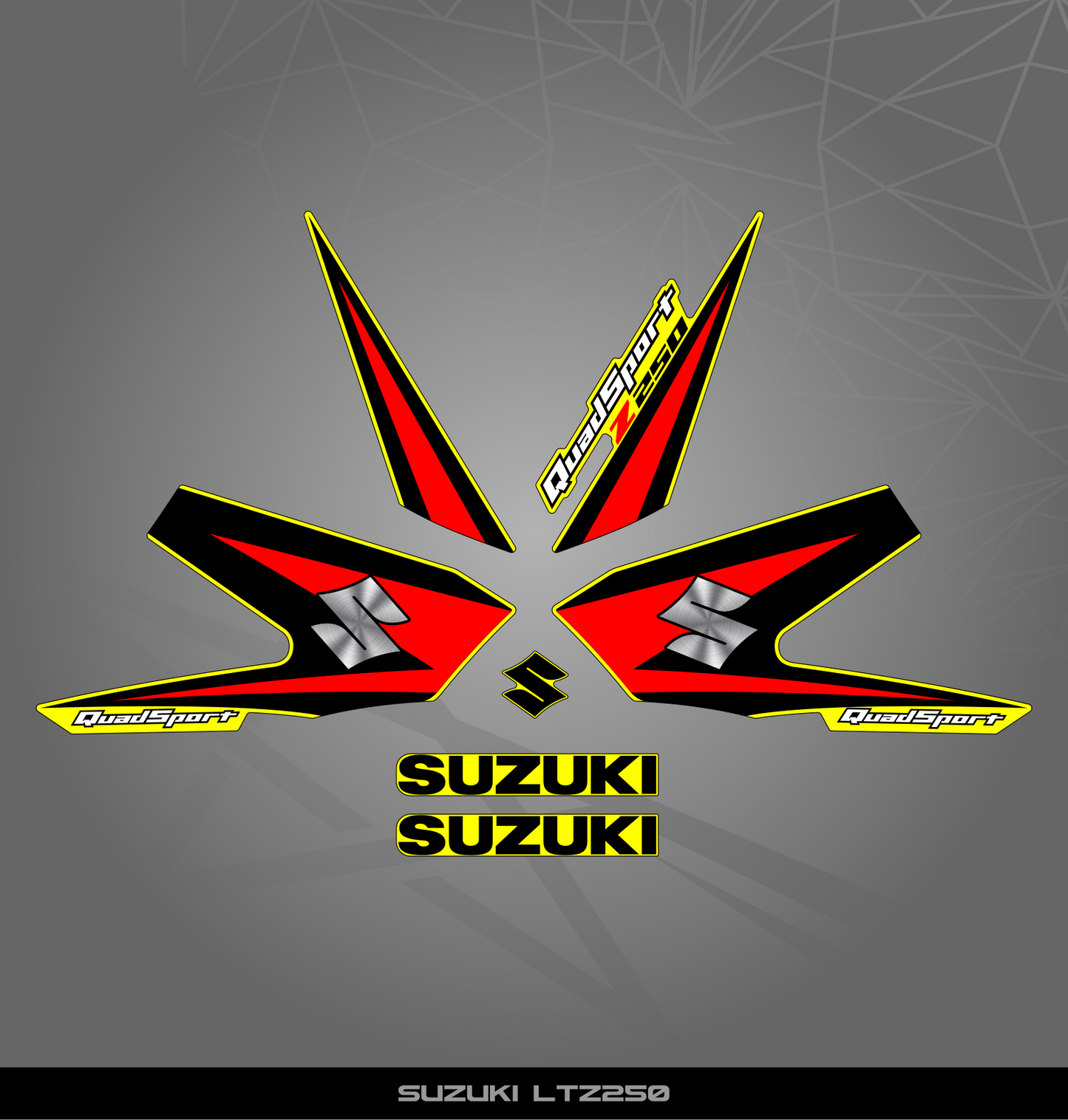 Partial Sticker Kit for Suzuki LTZ 250