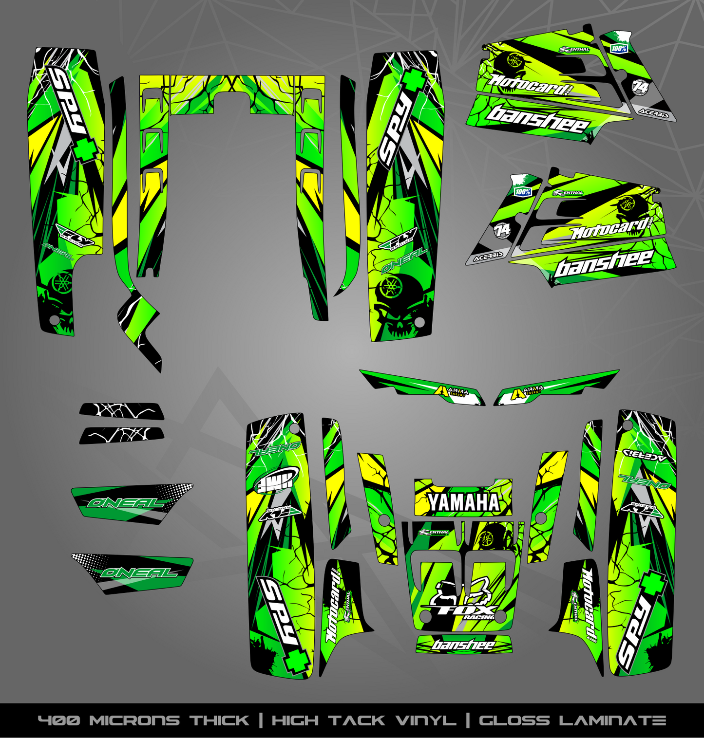 Full Sticker Kit for Yamaha Banshee 350