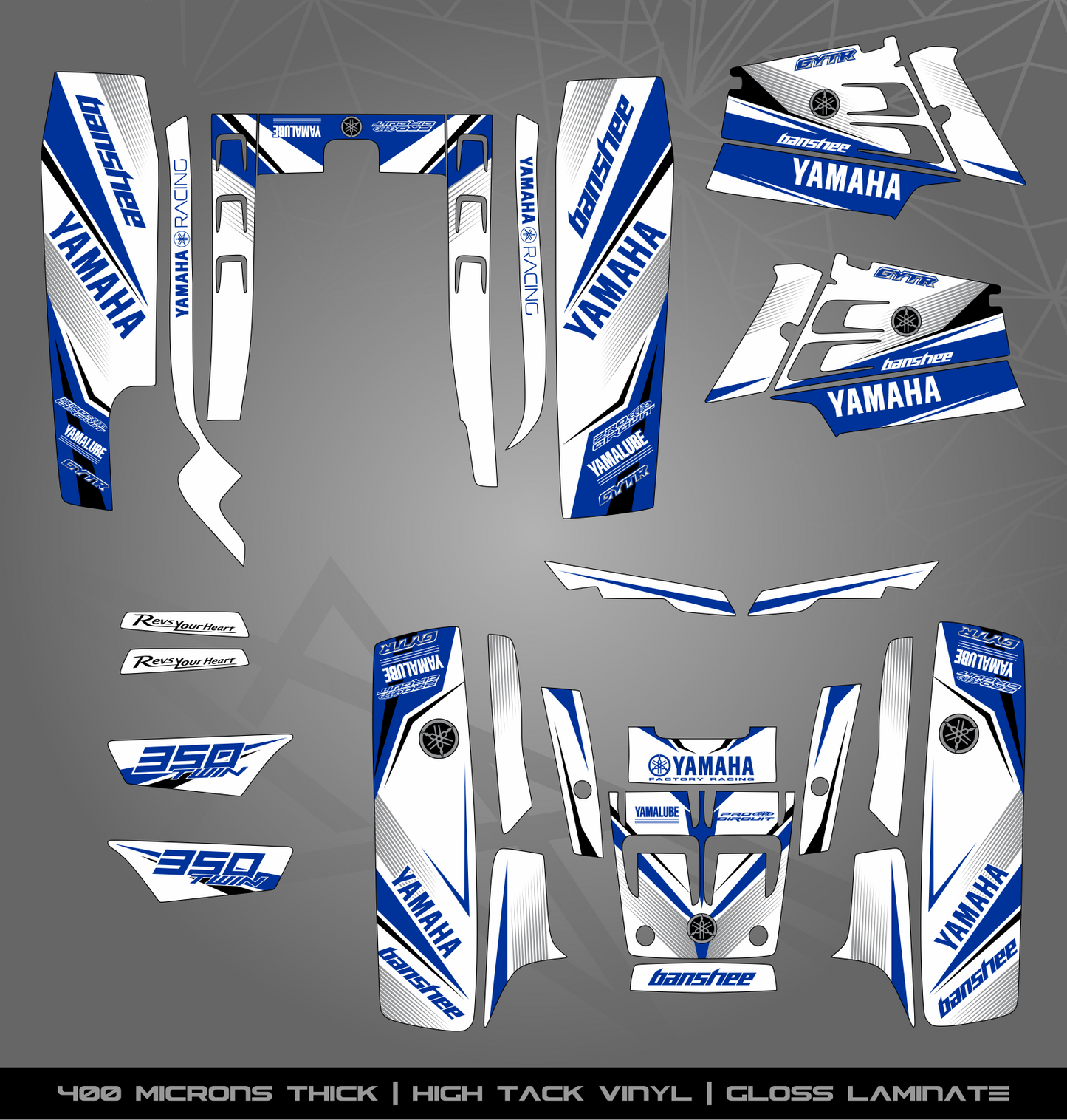 Full Sticker Kit for Yamaha Banshee 350