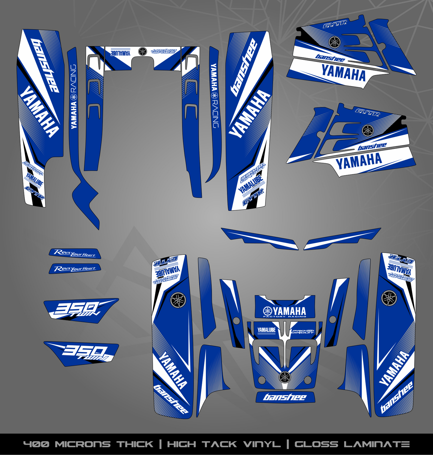Full Sticker Kit for Yamaha Banshee 350