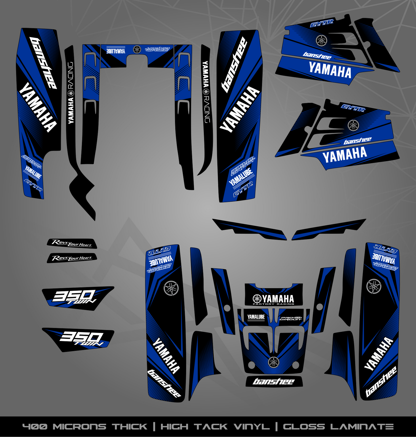 Full Sticker Kit for Yamaha Banshee 350