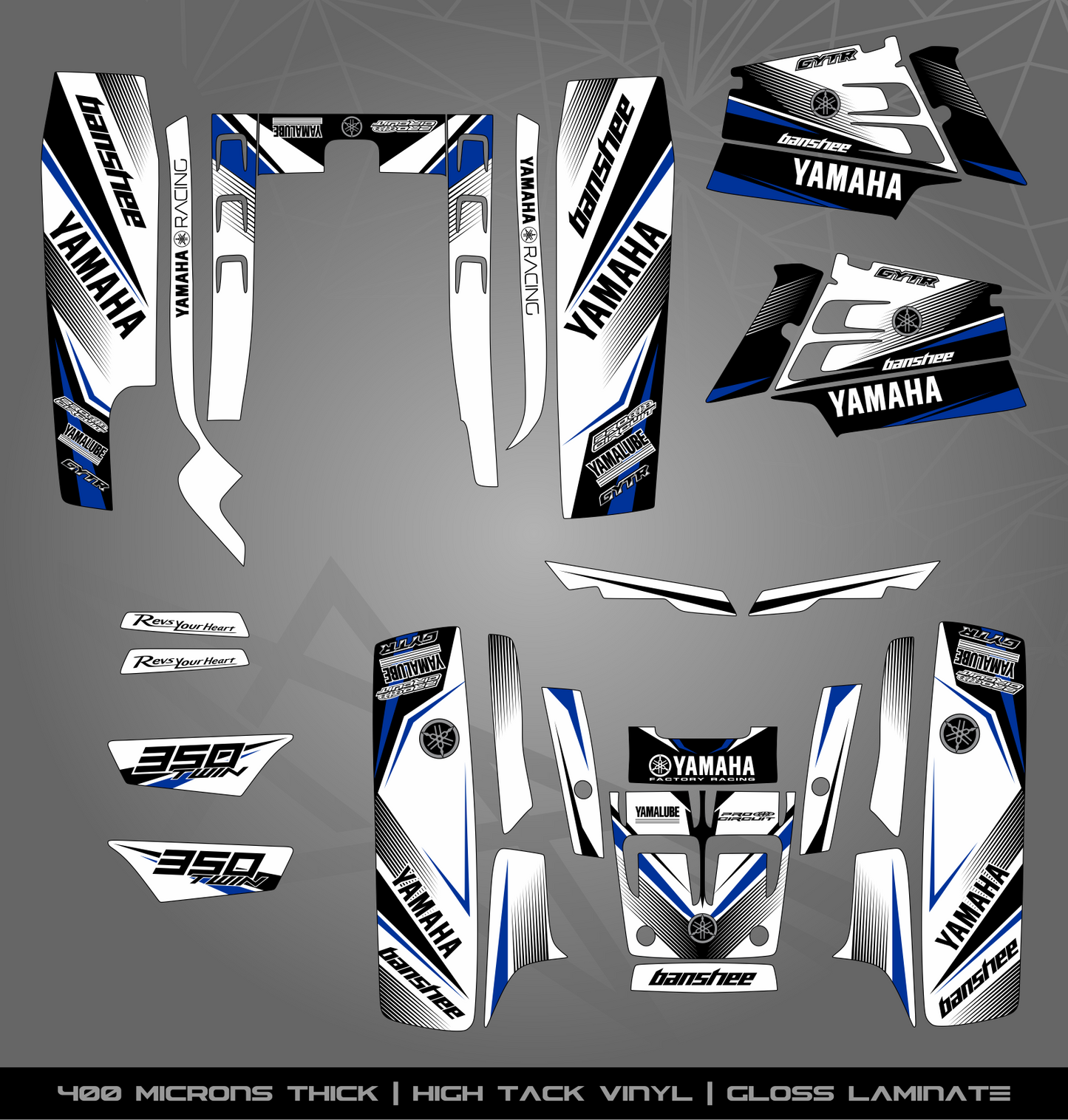 Full Sticker Kit for Yamaha Banshee 350