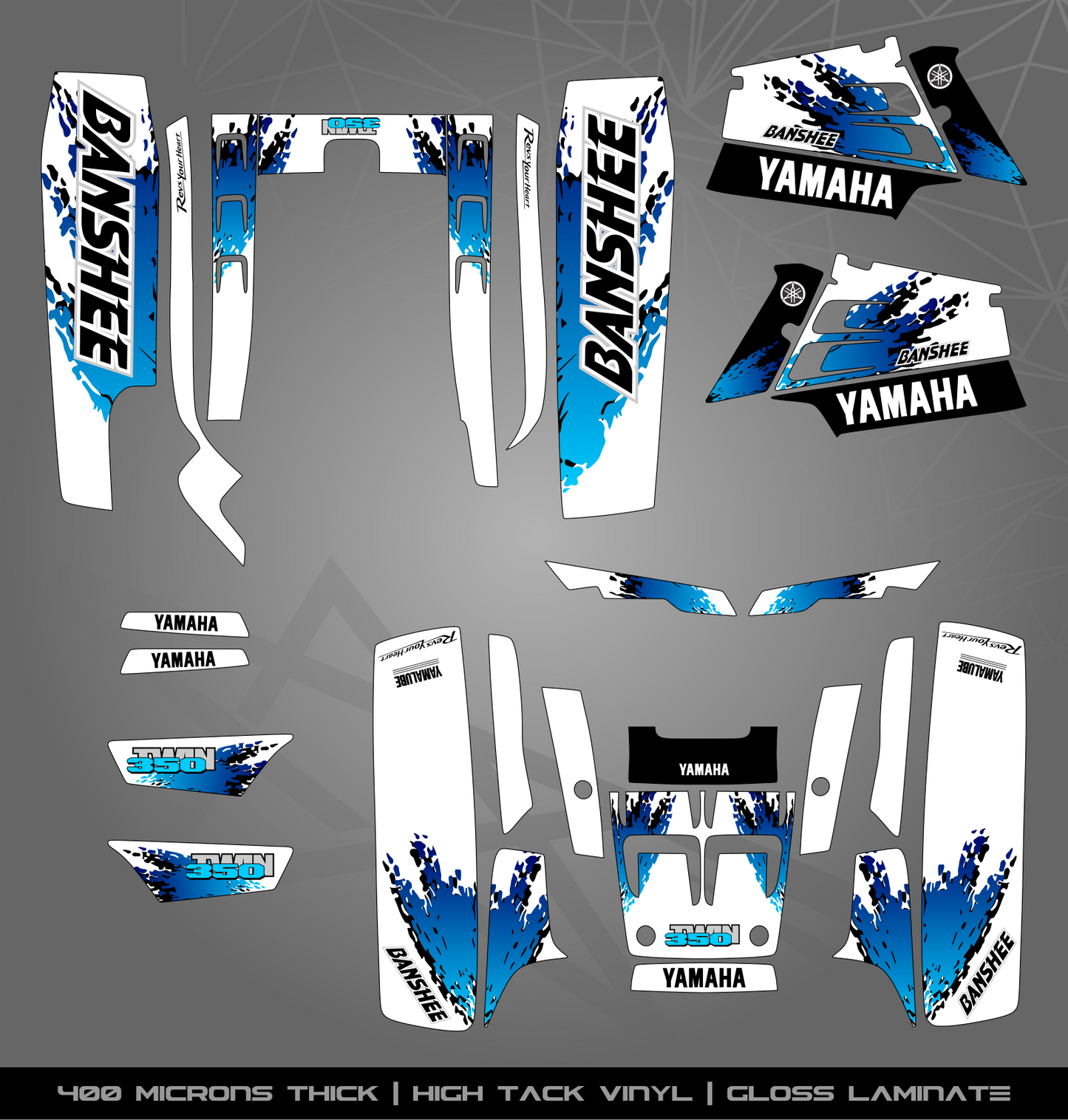 Full Sticker Kit for Yamaha Banshee 350