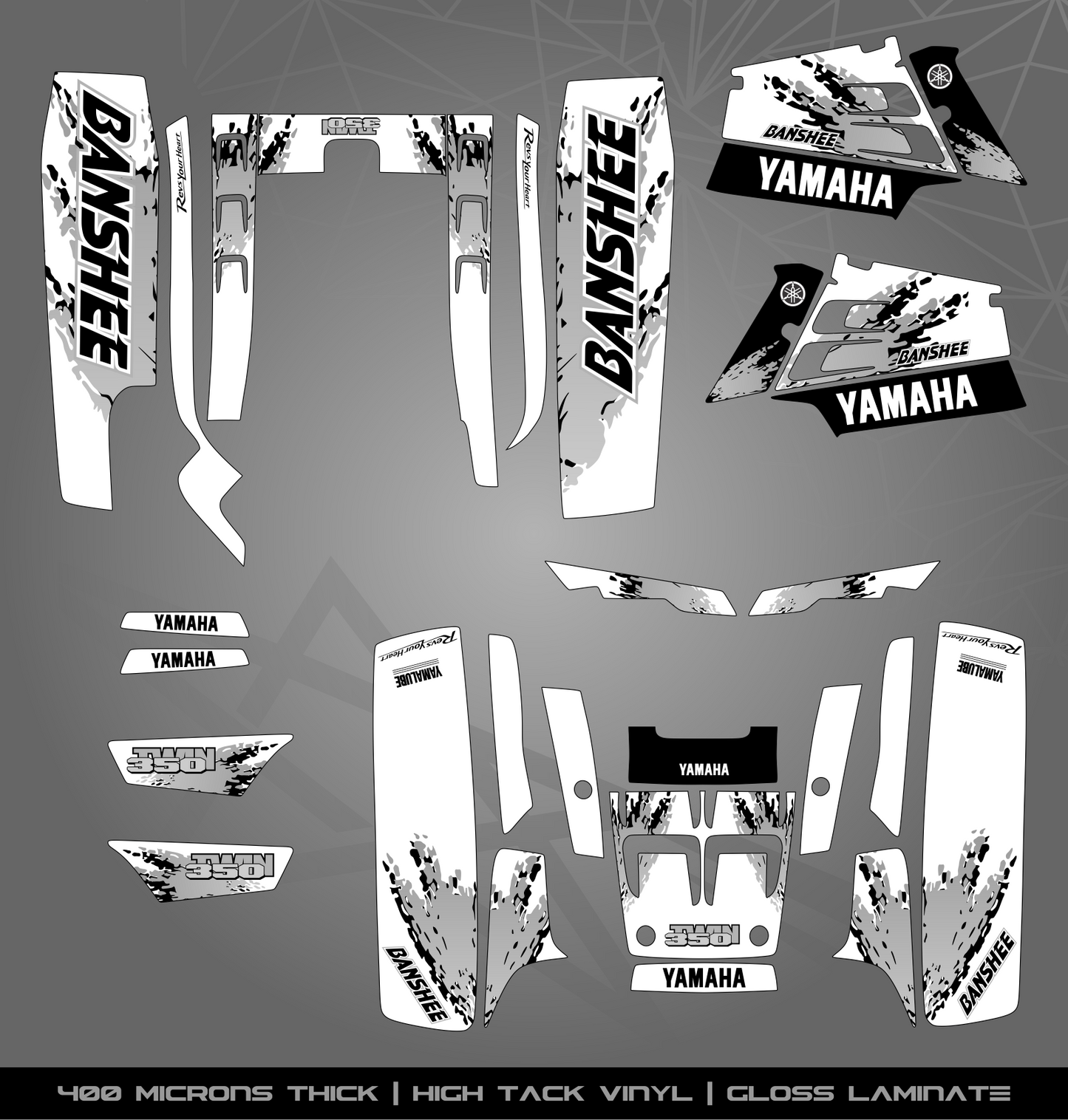 Full Sticker Kit for Yamaha Banshee 350
