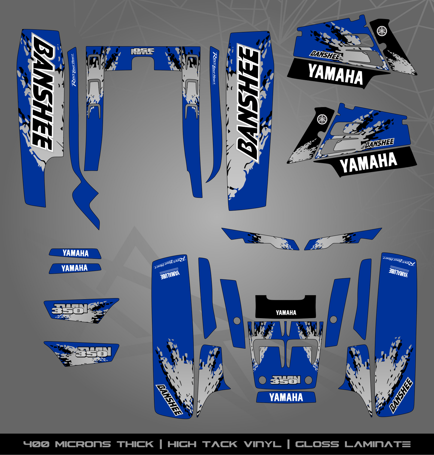 Full Sticker Kit for Yamaha Banshee 350