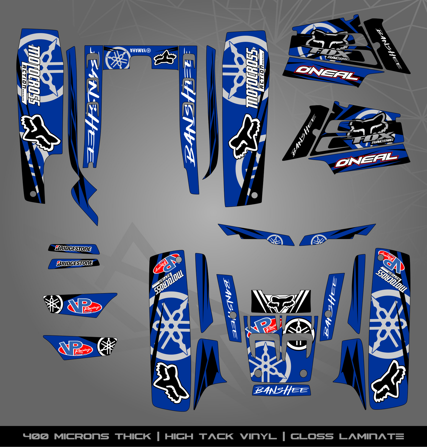Full Sticker Kit for Yamaha Banshee 350