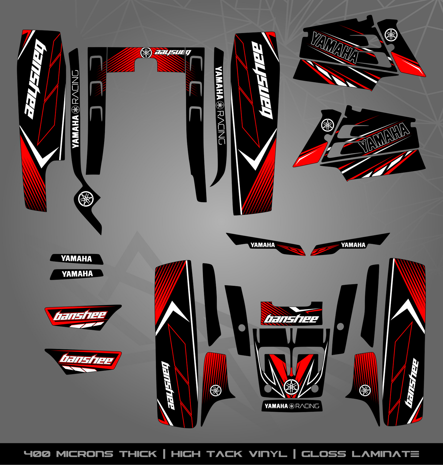Full Sticker Kit for Yamaha Banshee 350