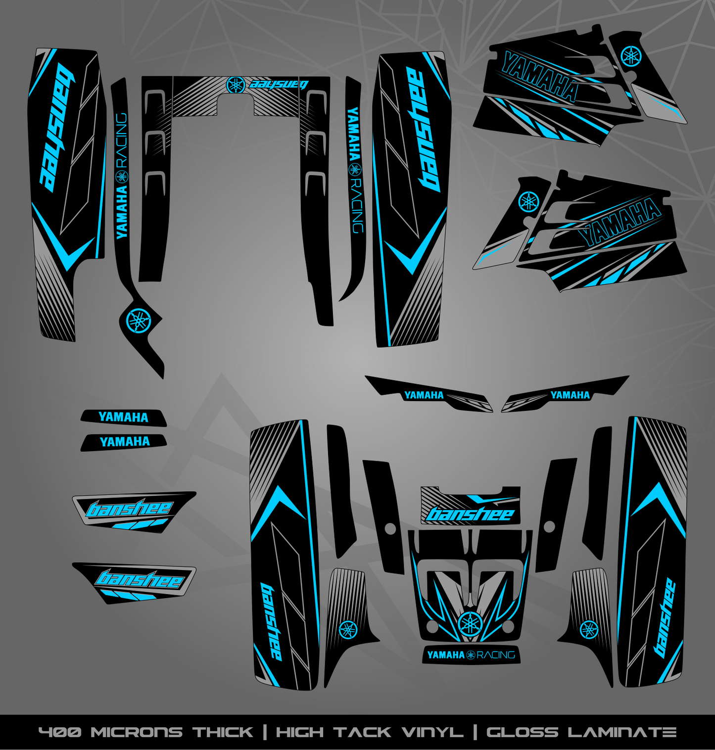 Full Sticker Kit for Yamaha Banshee 350
