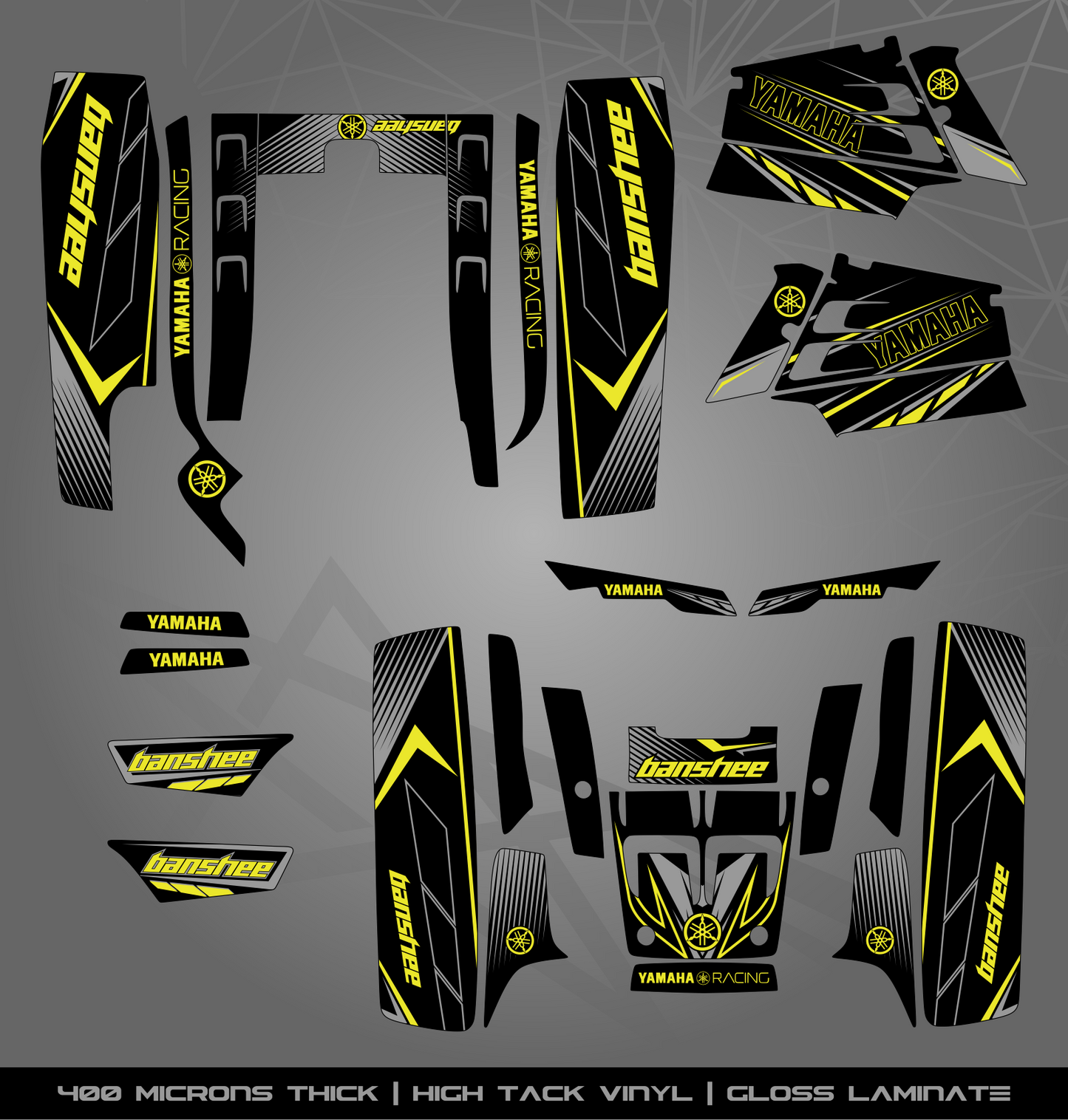 Full Sticker Kit for Yamaha Banshee 350