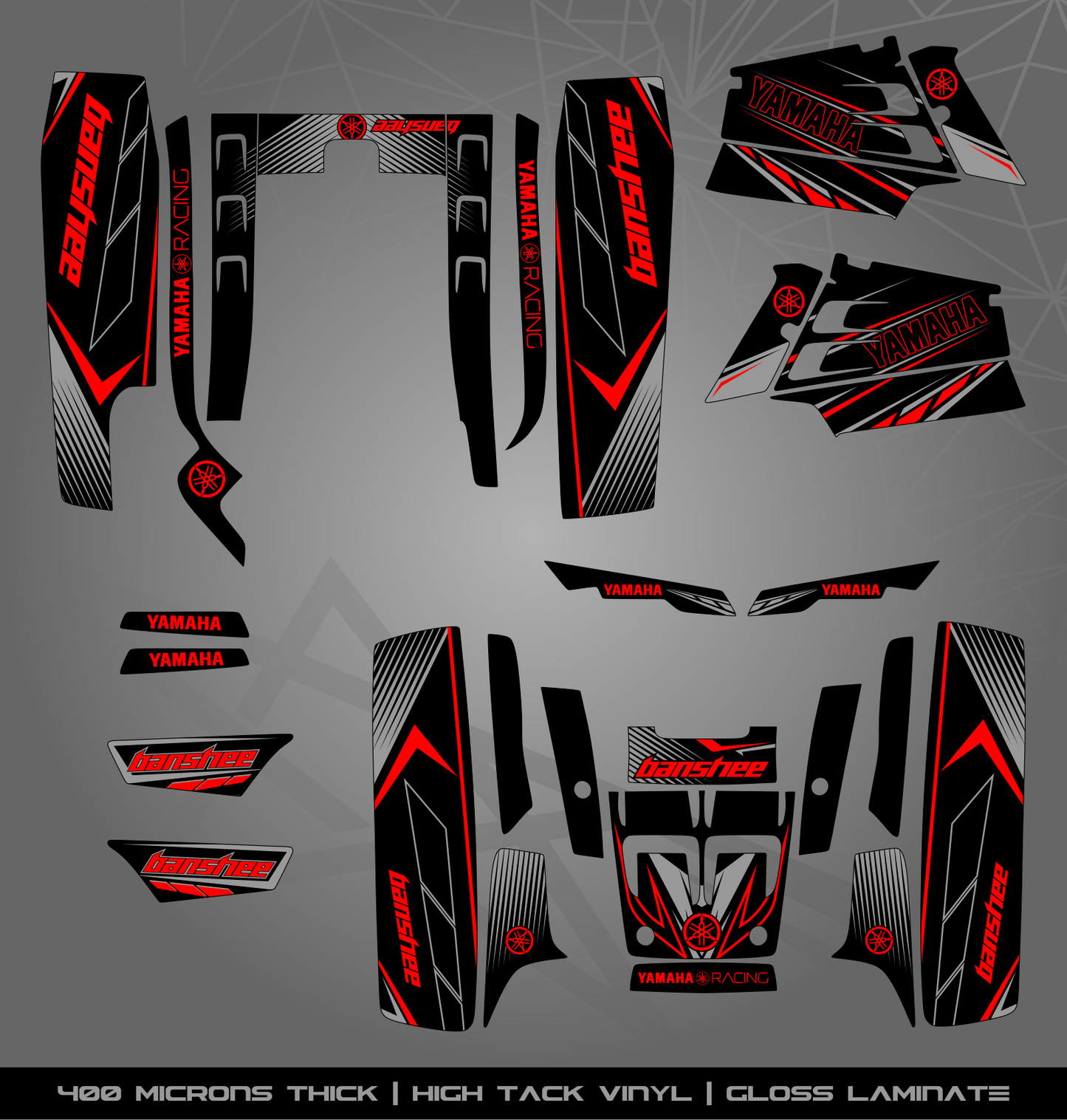 Full Sticker Kit for Yamaha Banshee 350