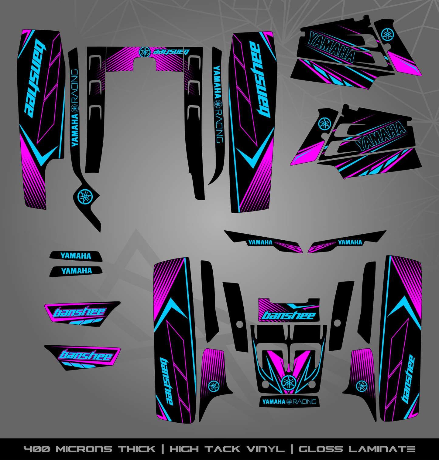 Full Sticker Kit for Yamaha Banshee 350